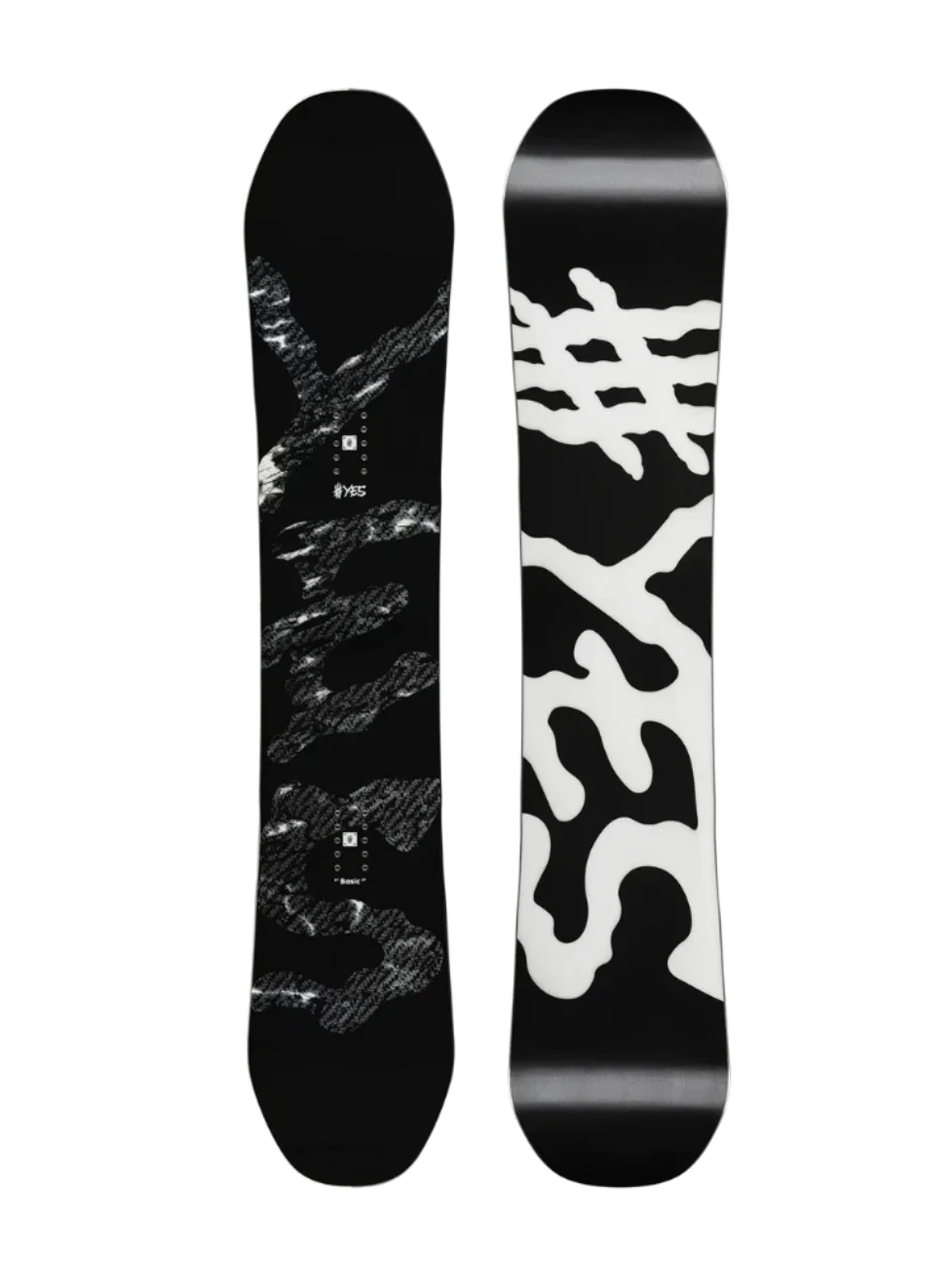 Сноуборд Yes Basic (black/white)