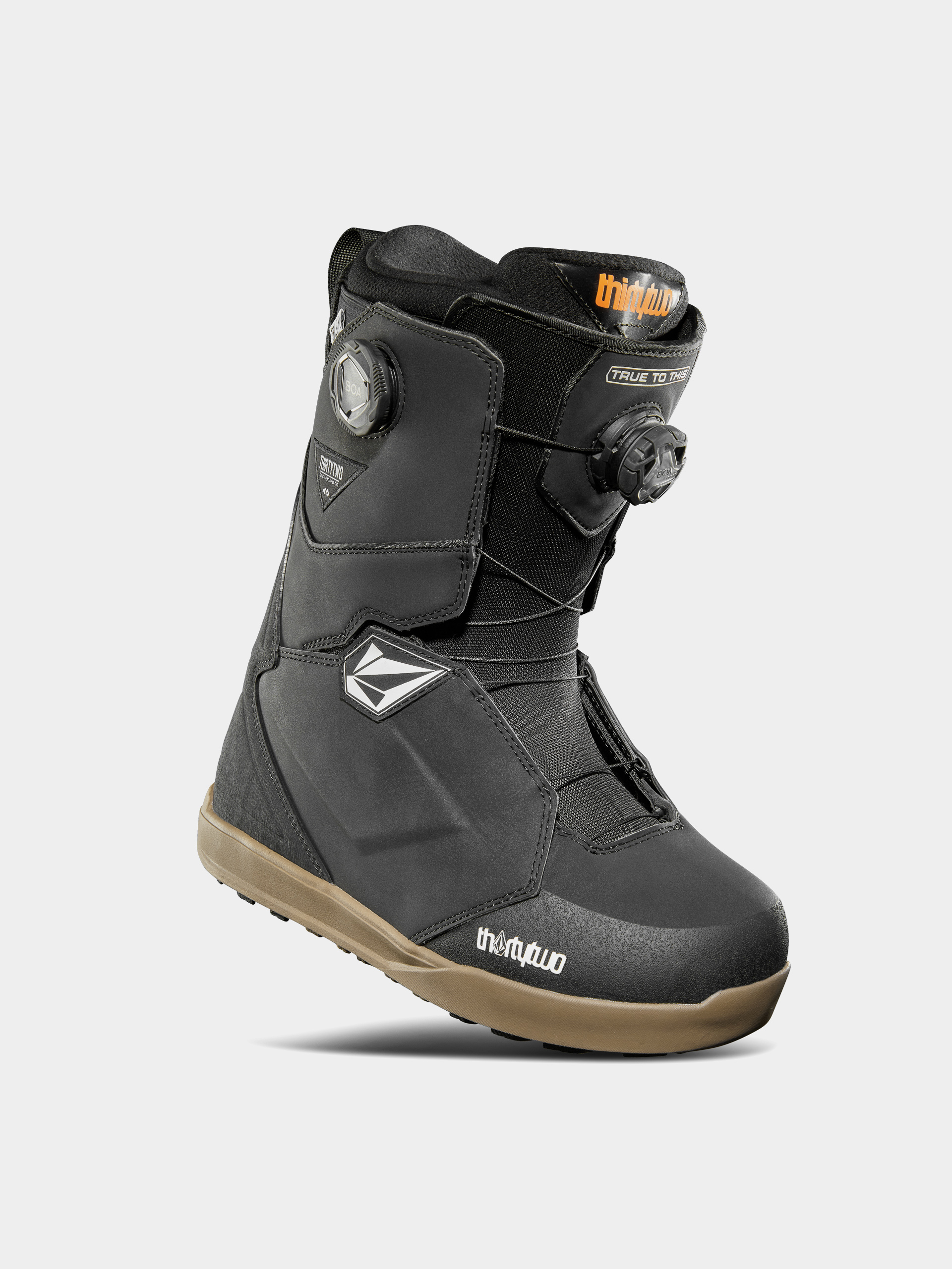 Сноуборд  обувки ThirtyTwo Lashed Double Boa X Volcom (black/gum)