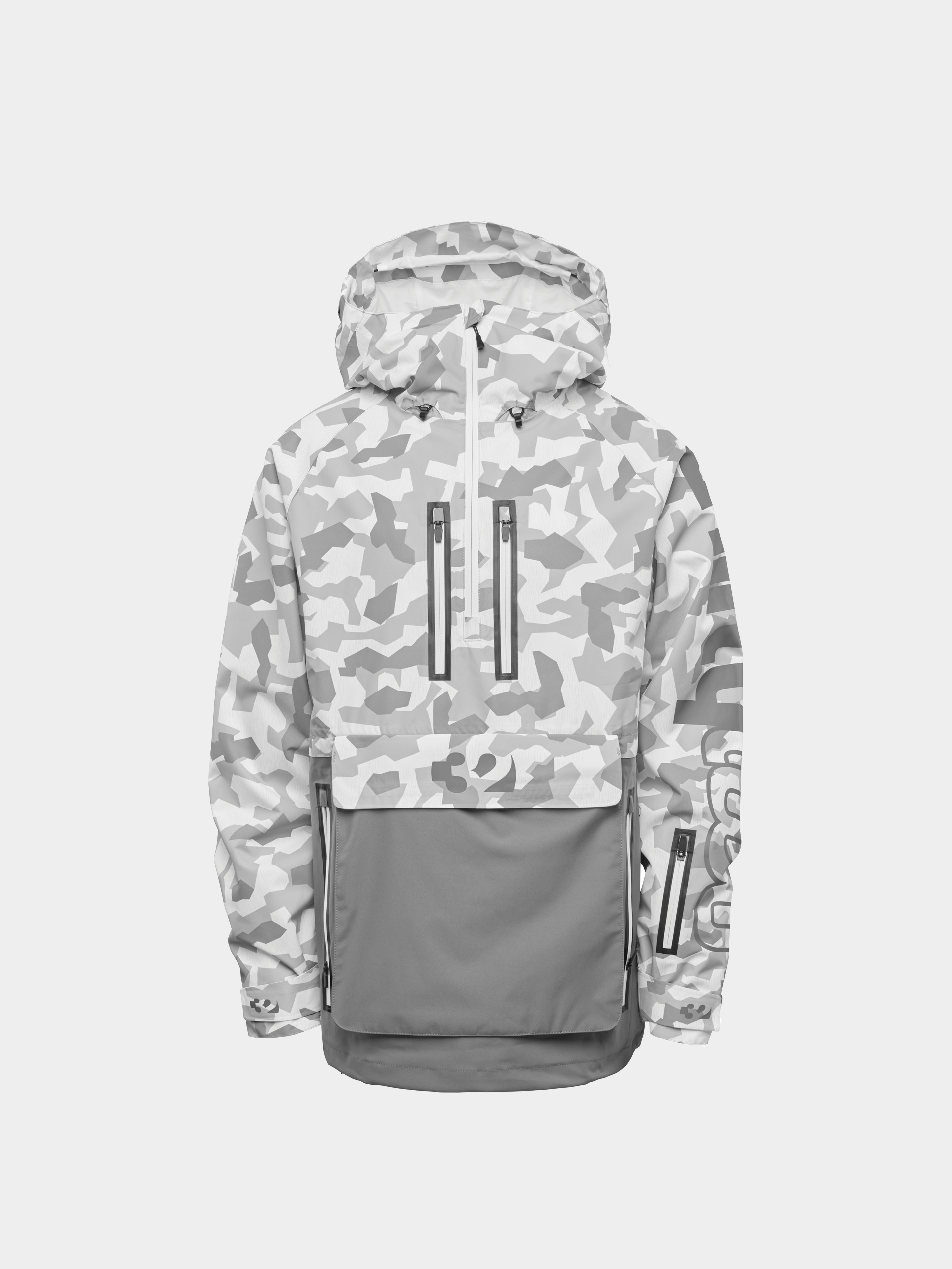 Сноуборд яке ThirtyTwo Light Anorak (white/camo)