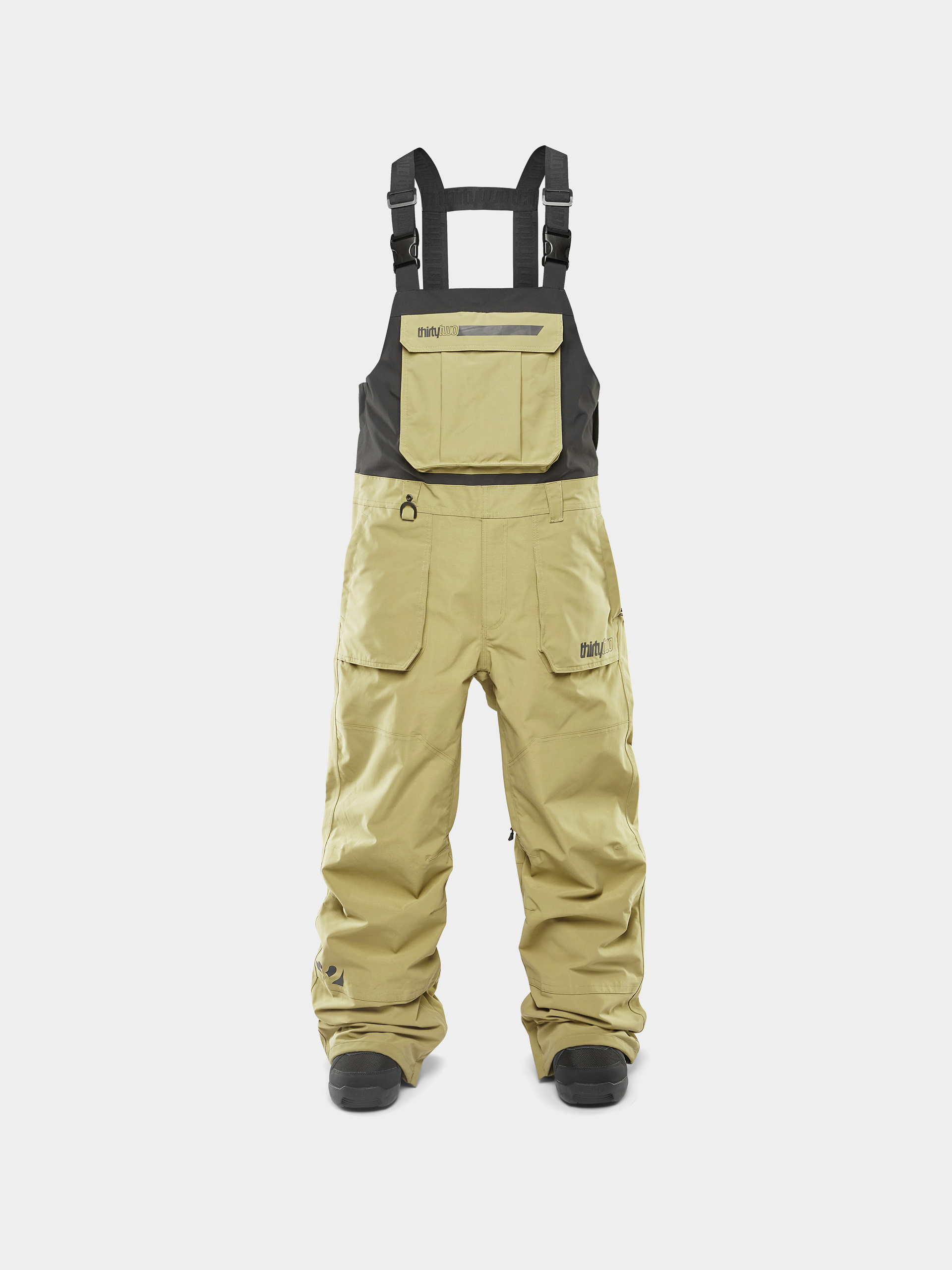 Сноуборд панталони ThirtyTwo Basement Bib (khaki)