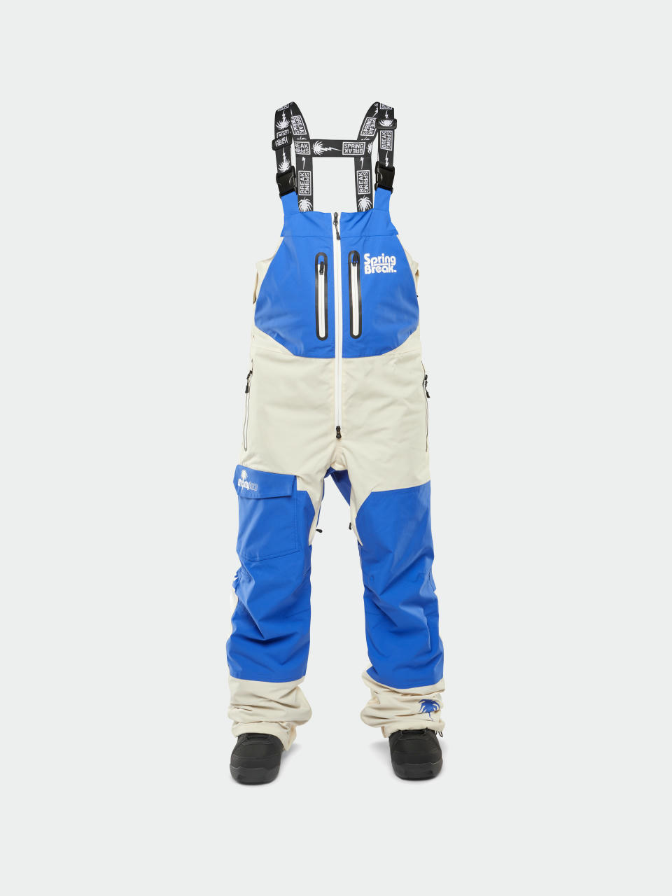 Мъжко Сноуборд панталони ThirtyTwo Springbreak Bib (blue)