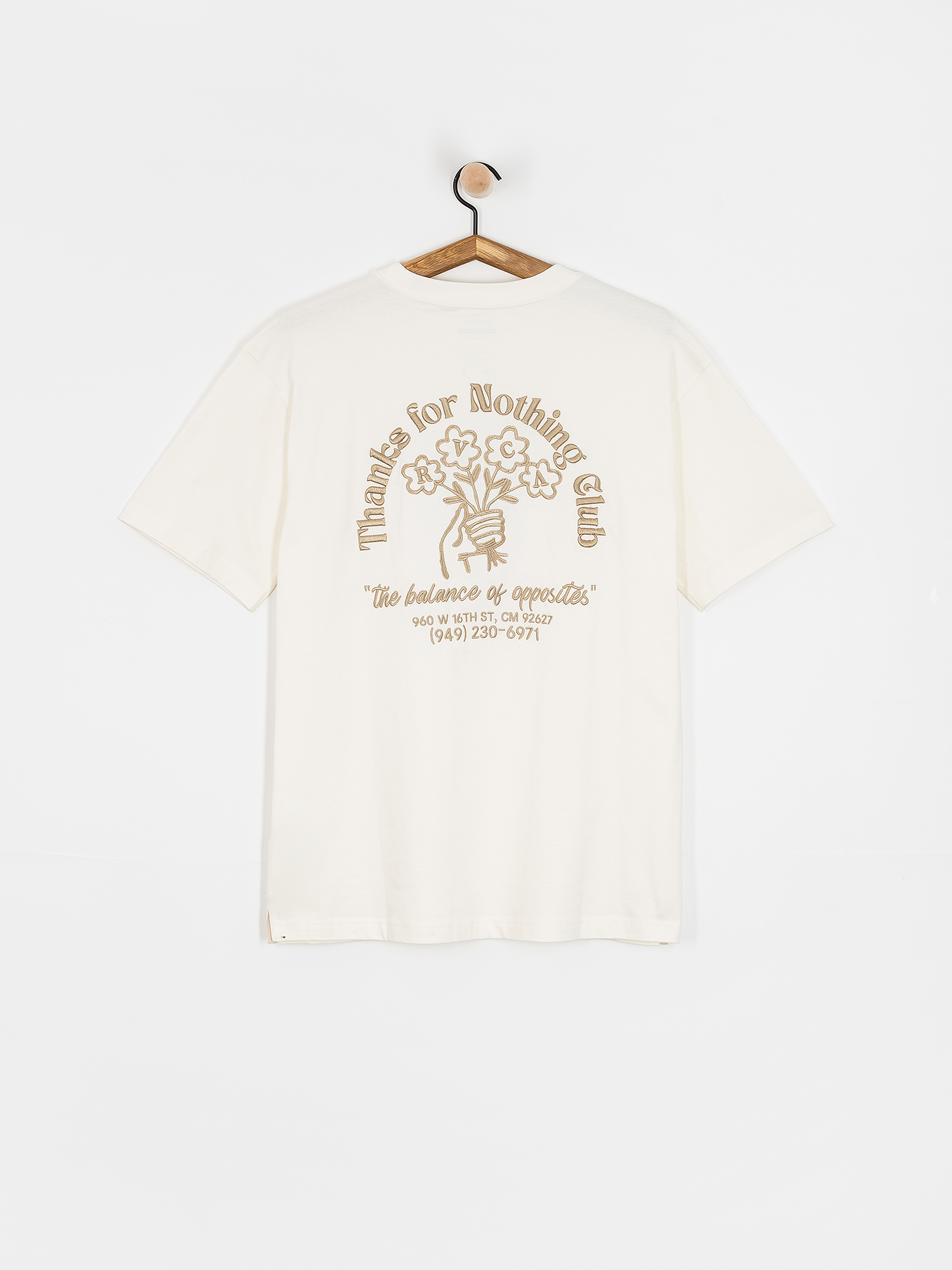 Тениска RVCA Thanks For Nothing (salt)