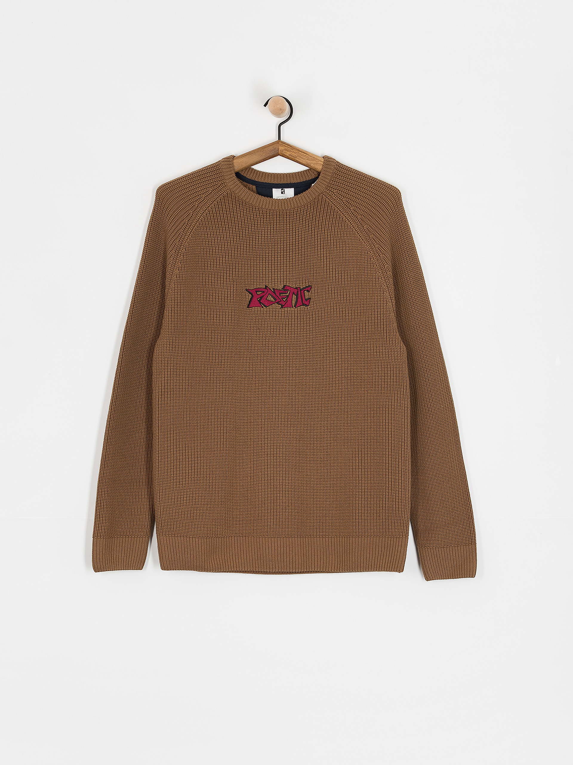 Суитшърт Poetic Collective Graff Knitted Crewneck (brown)