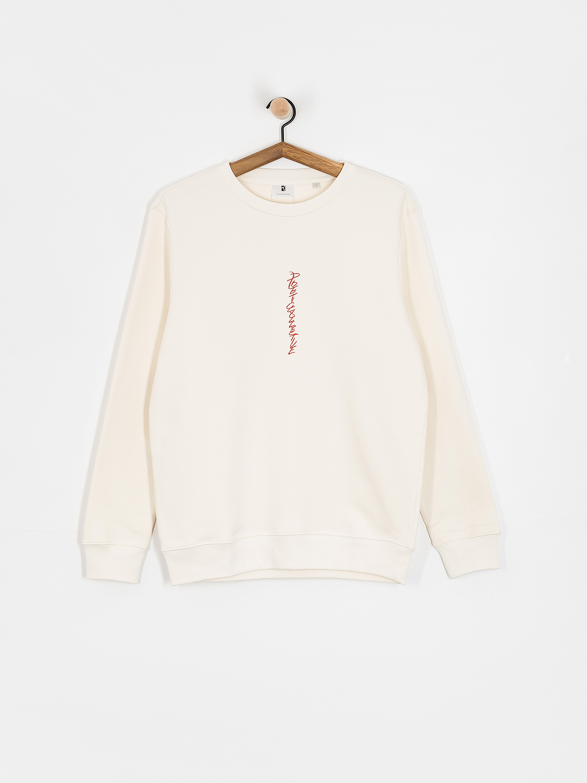 Суитшърт Poetic Collective Demon Crewneck (ivory)