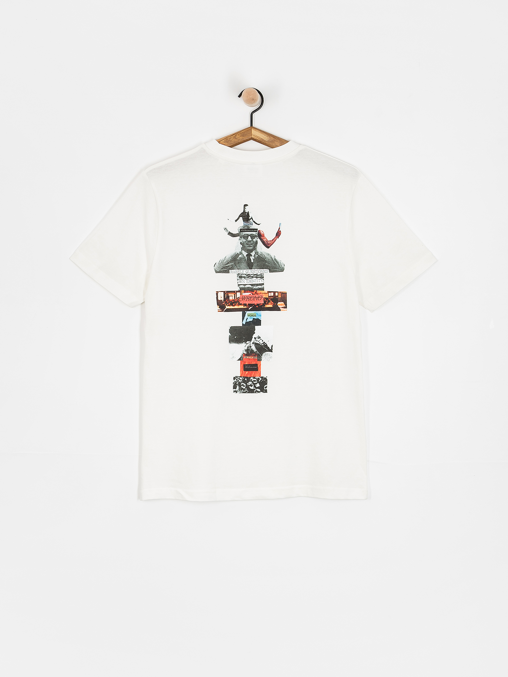 Тениска Poetic Collective Wrong (off white)