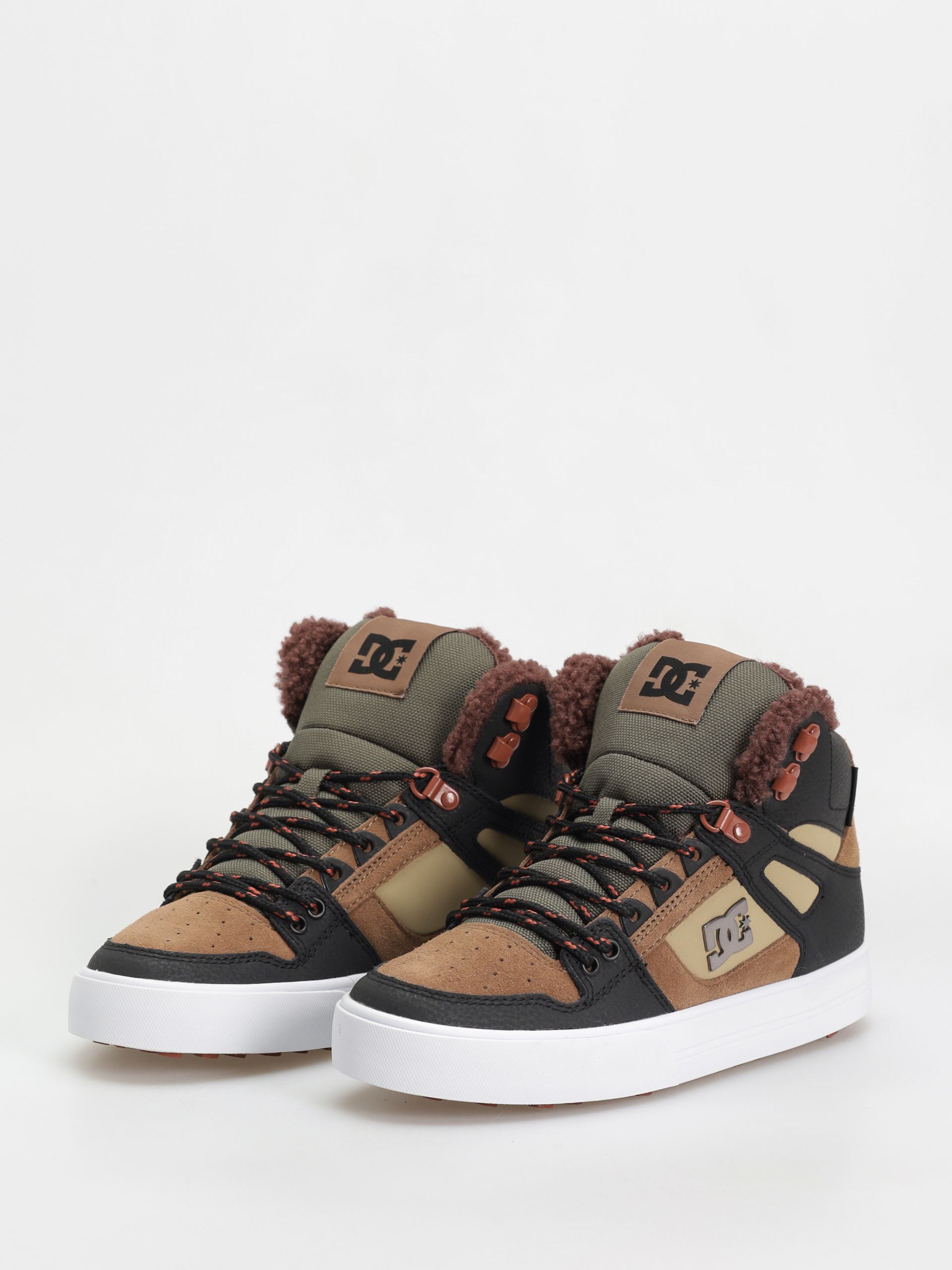 Обувки DC Pure Ht Wc Wnt (brown/brown/green)