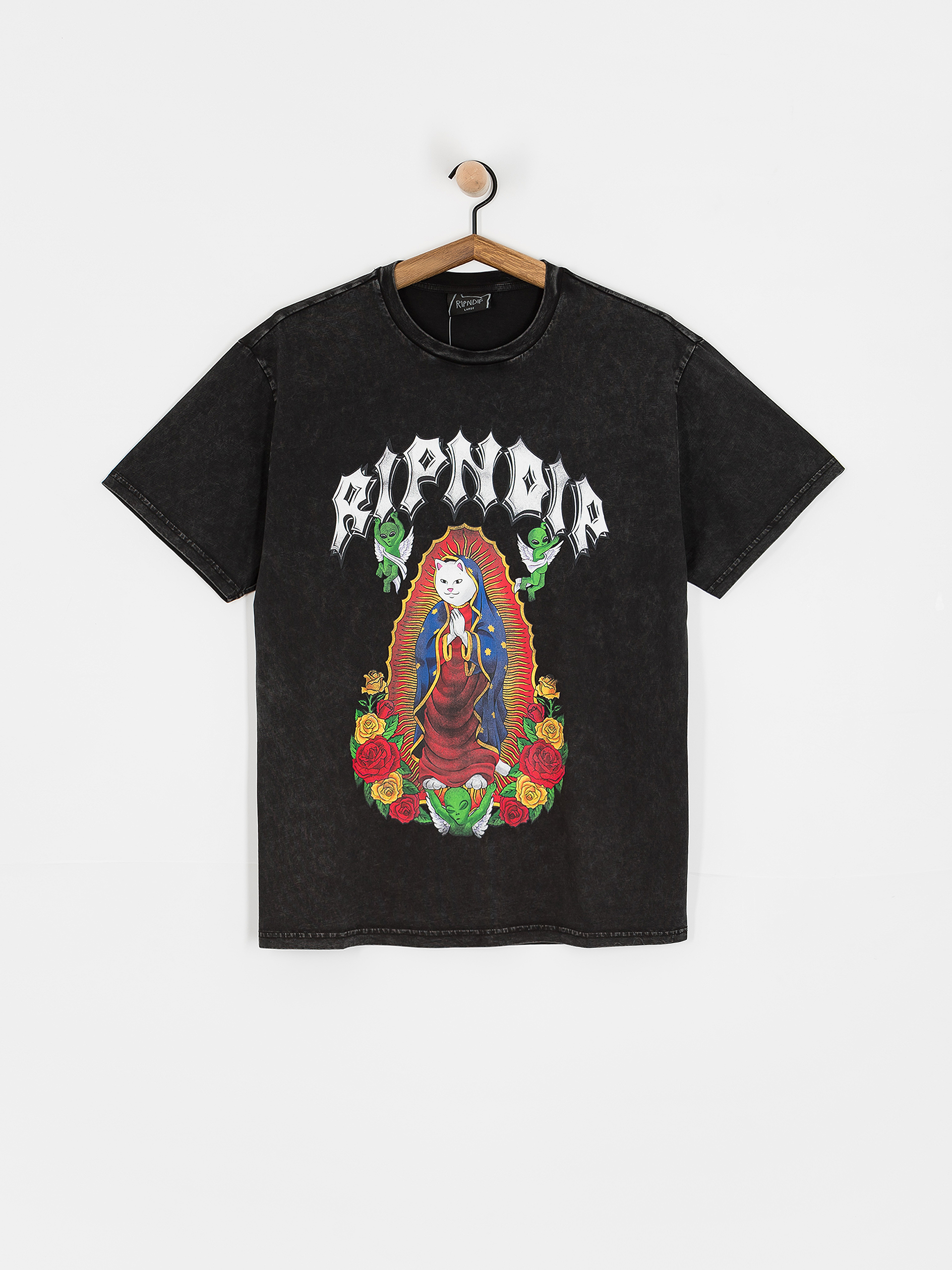 Тениска RipNDip Mother Nerm (black wash)