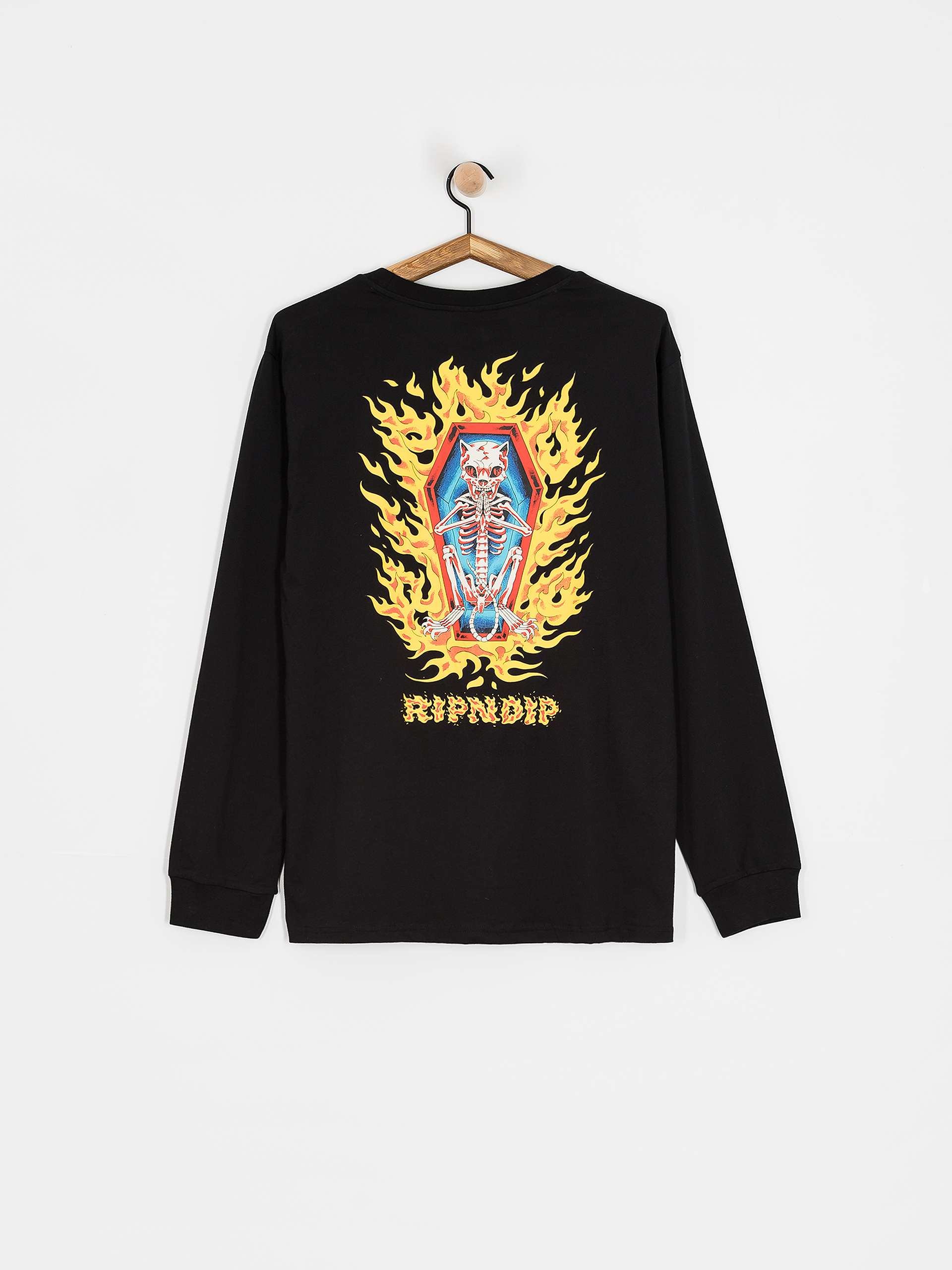 Блуза RipNDip Burn In Heck (black)
