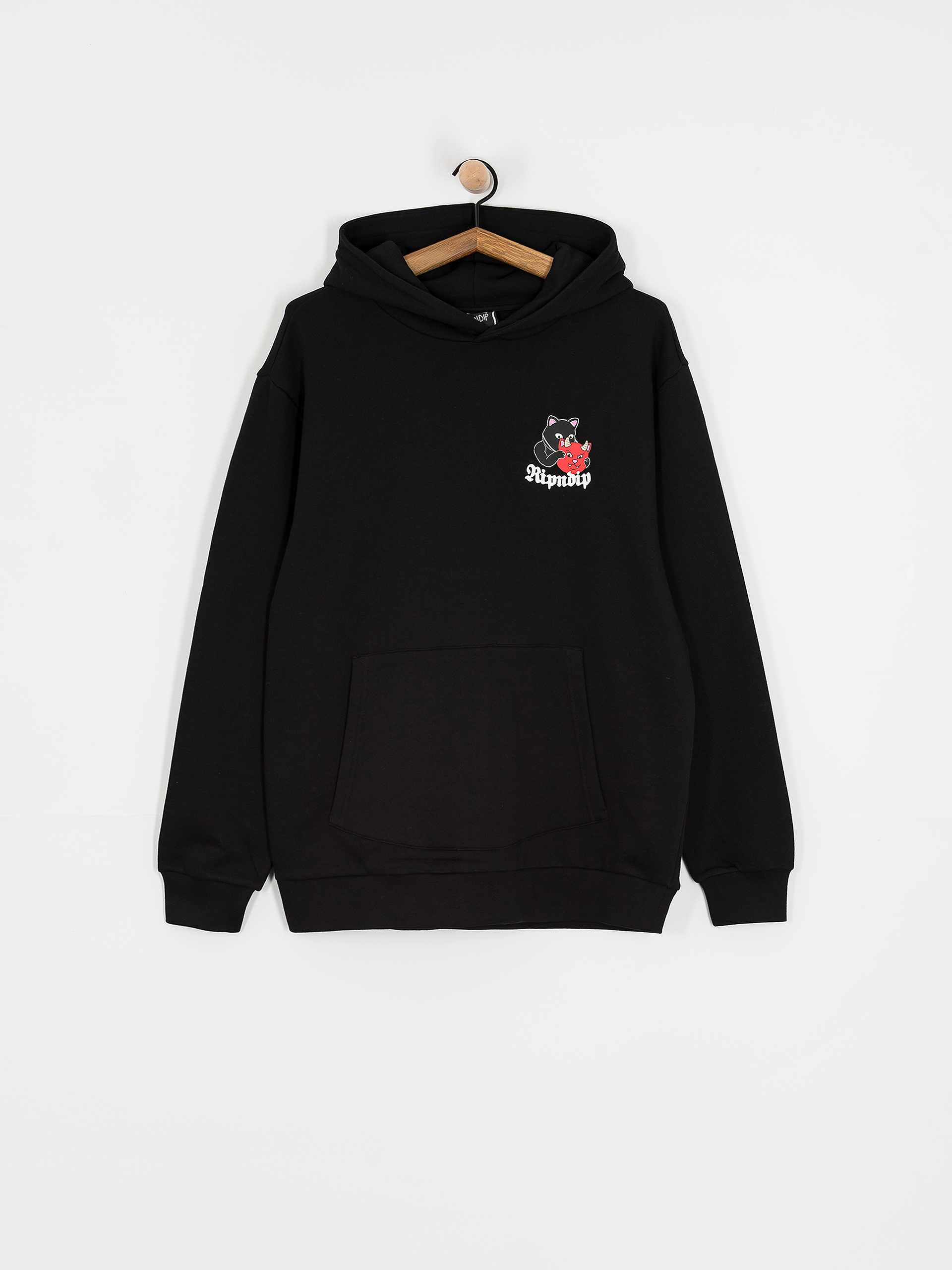 Суитшърт с качулка RipNDip Masked Jerm HD (black)