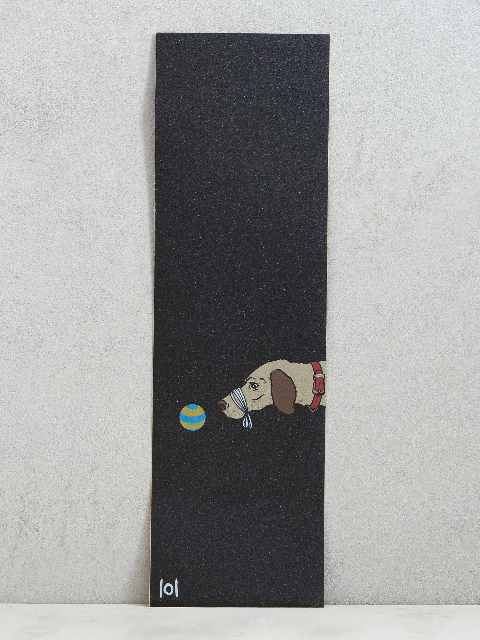 Шкурка 101 Skateboards Dog (black)