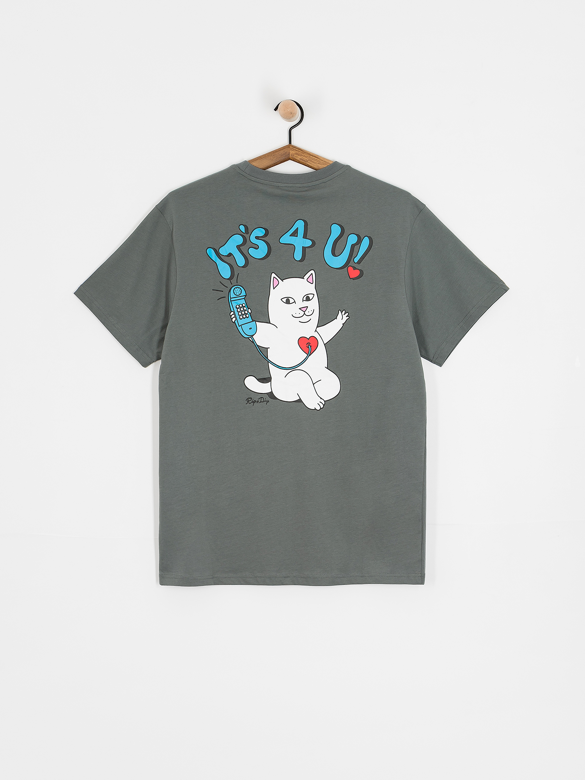 Тениска RipNDip Its 4 U (charcoal)