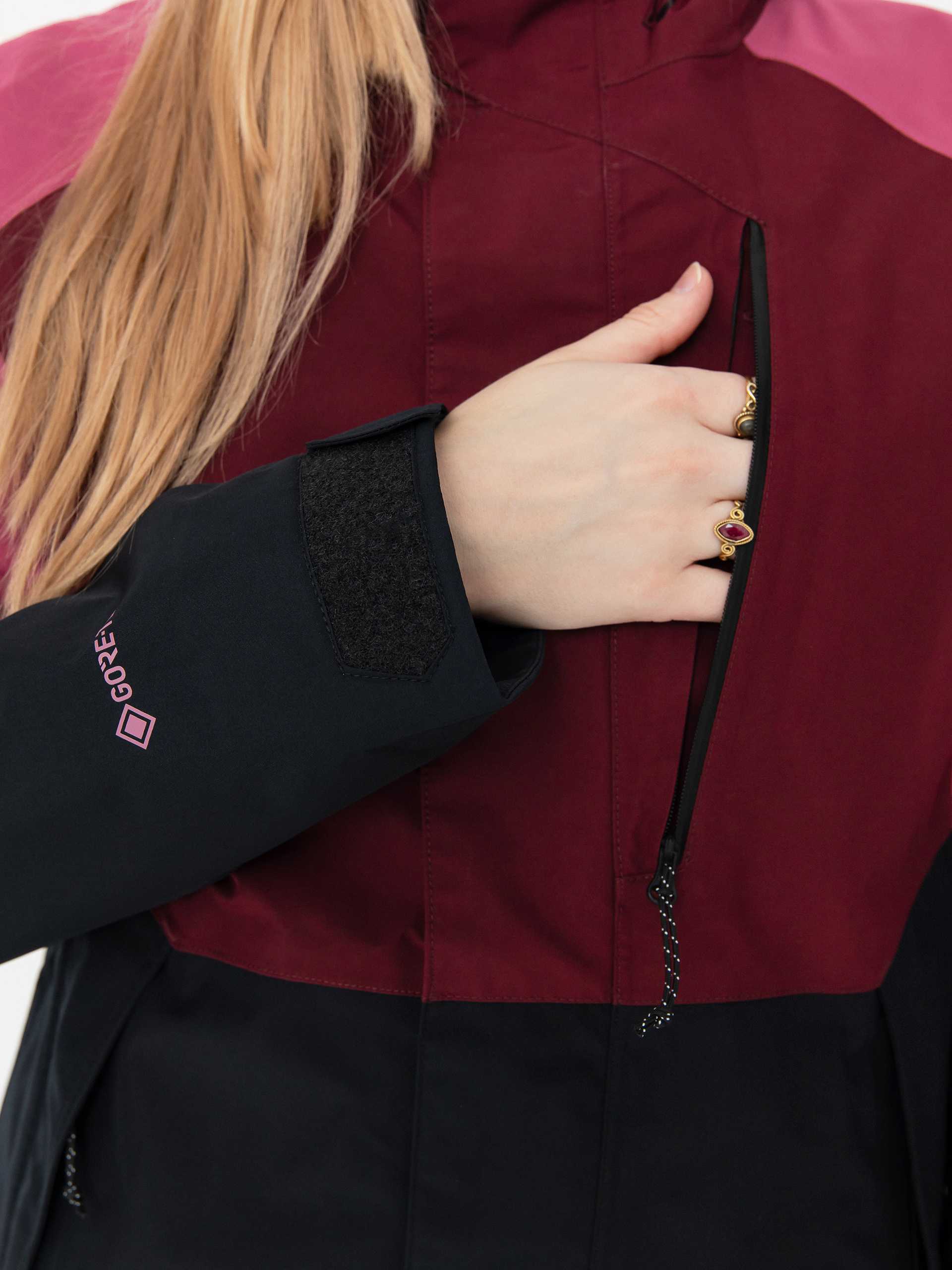 Дамска Сноуборд яке Volcom V.Co Aris Ins Gore (burgundy)