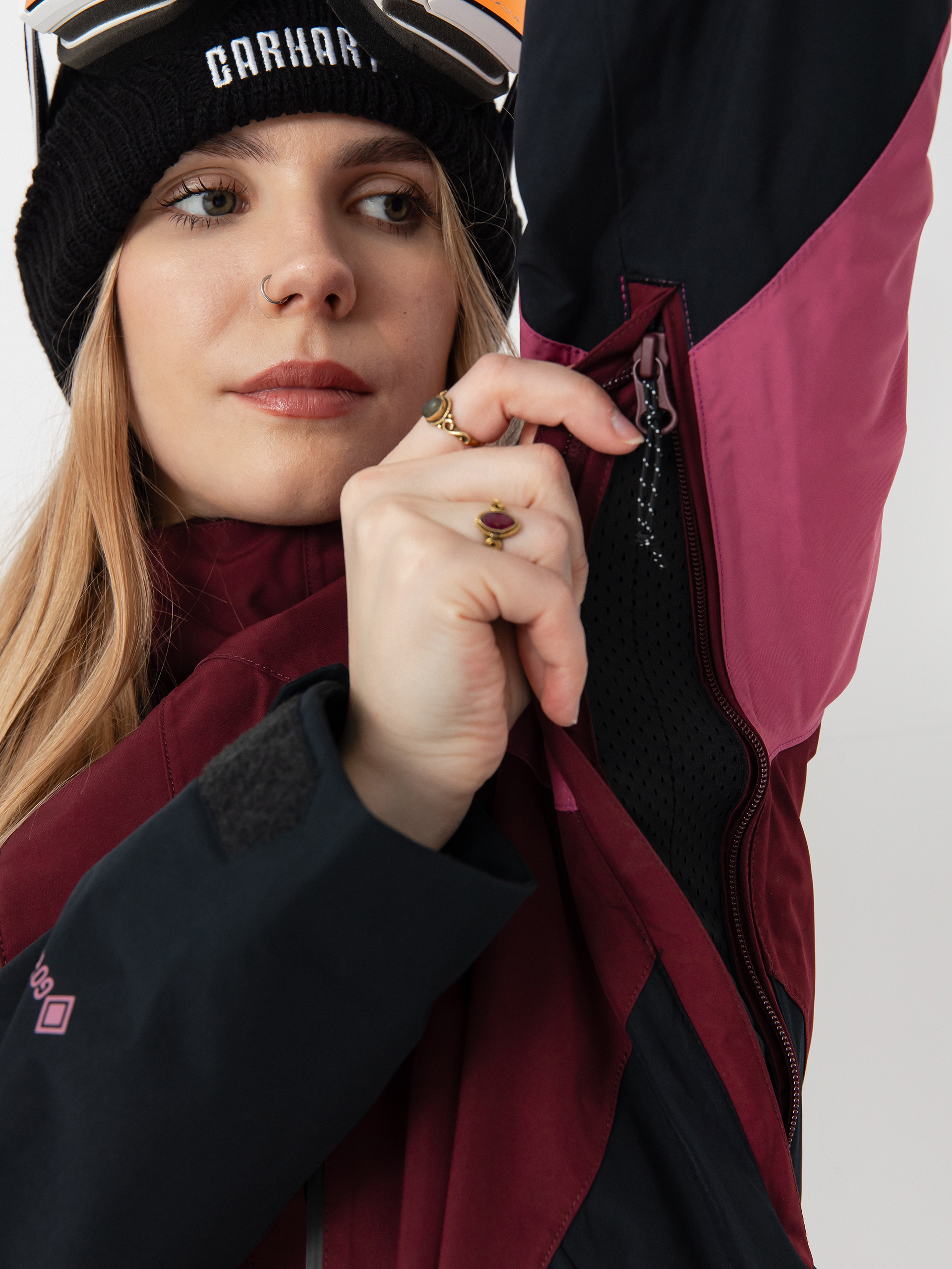 Дамска Сноуборд яке Volcom V.Co Aris Ins Gore (burgundy)