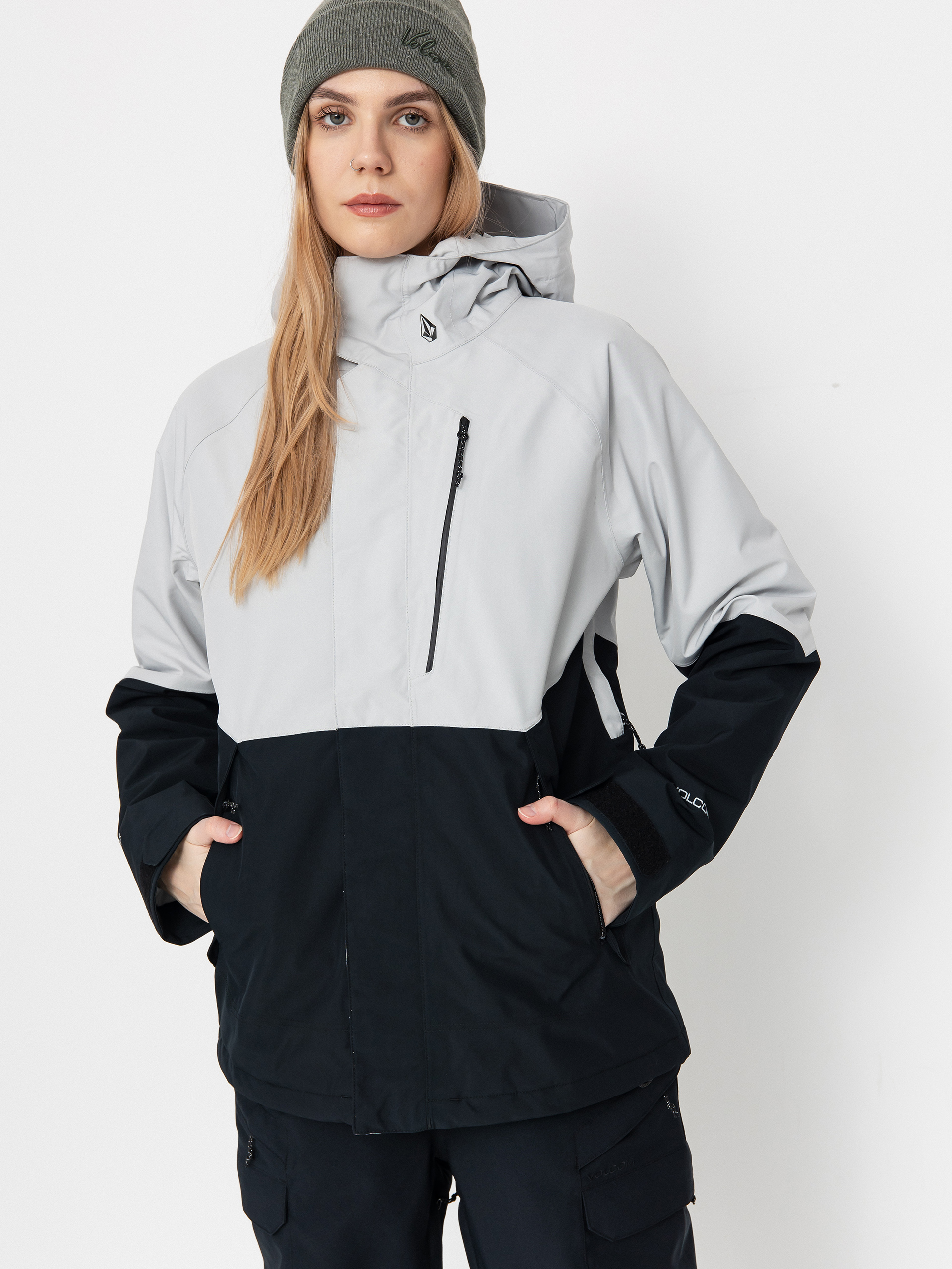 Дамска Сноуборд яке Volcom V.Co Aris Ins Gore (cloud grey)