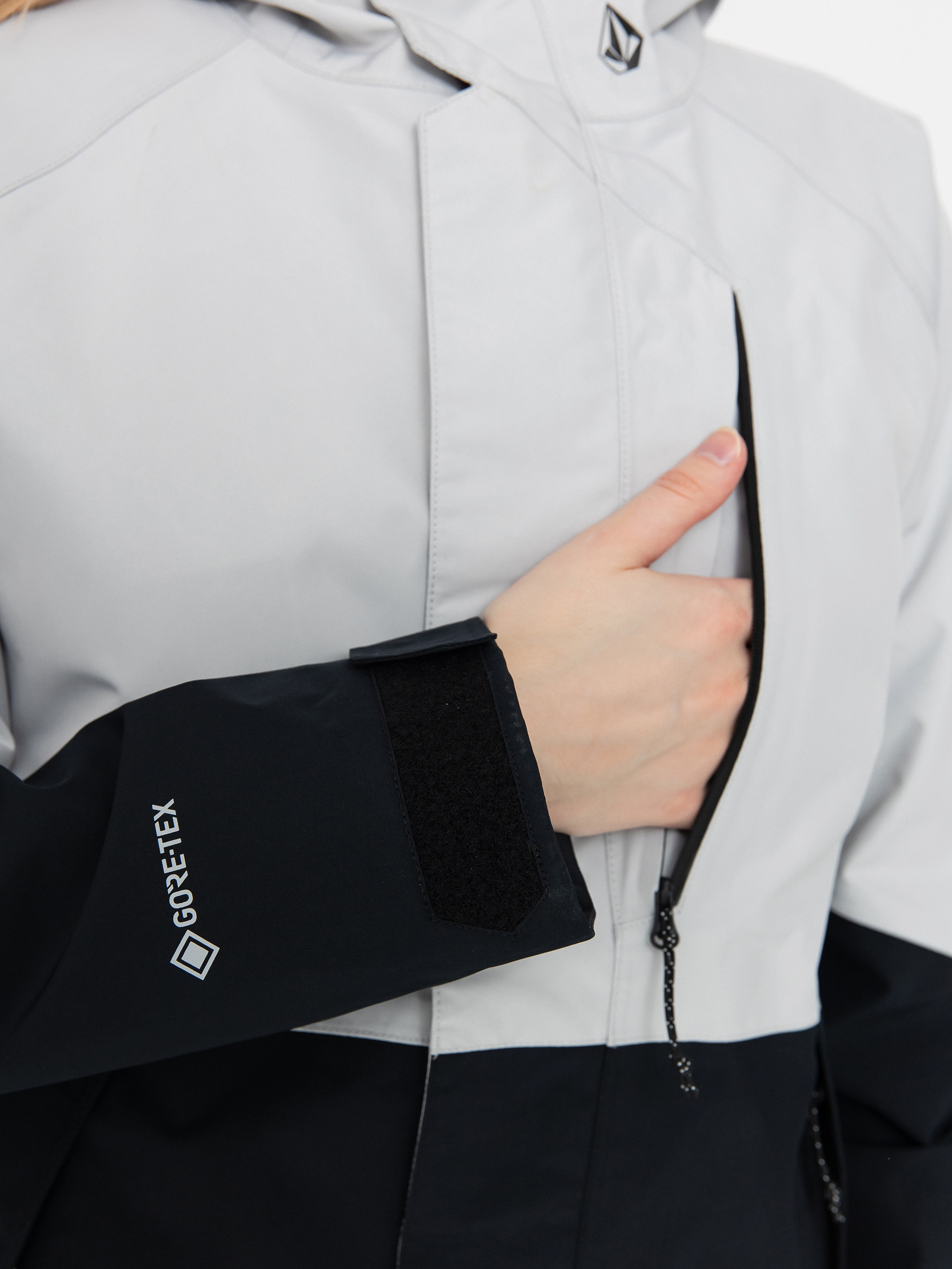 Дамска Сноуборд яке Volcom V.Co Aris Ins Gore (cloud grey)