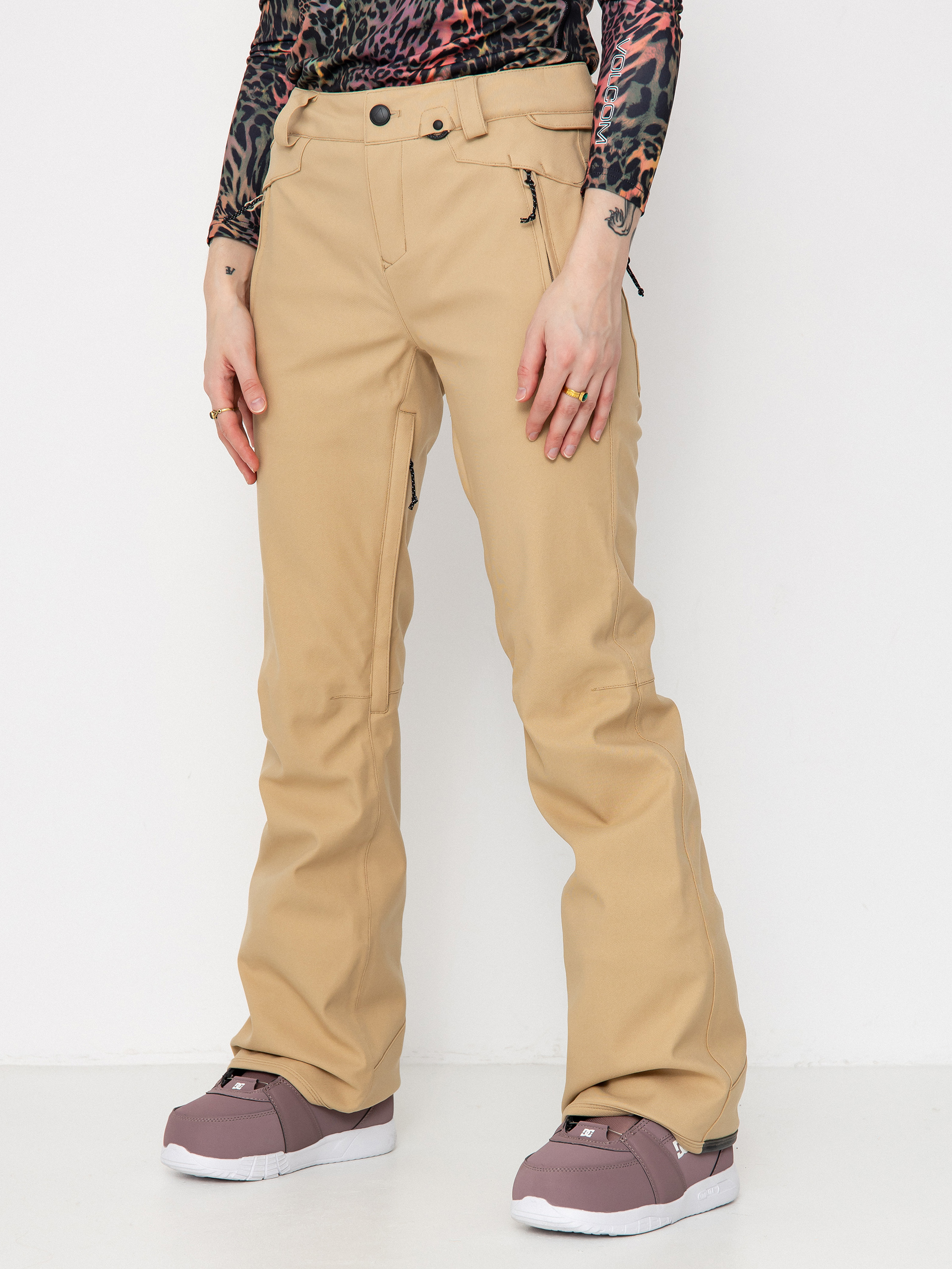 Дамско Сноуборд панталони Volcom Genus Stretch (sand)