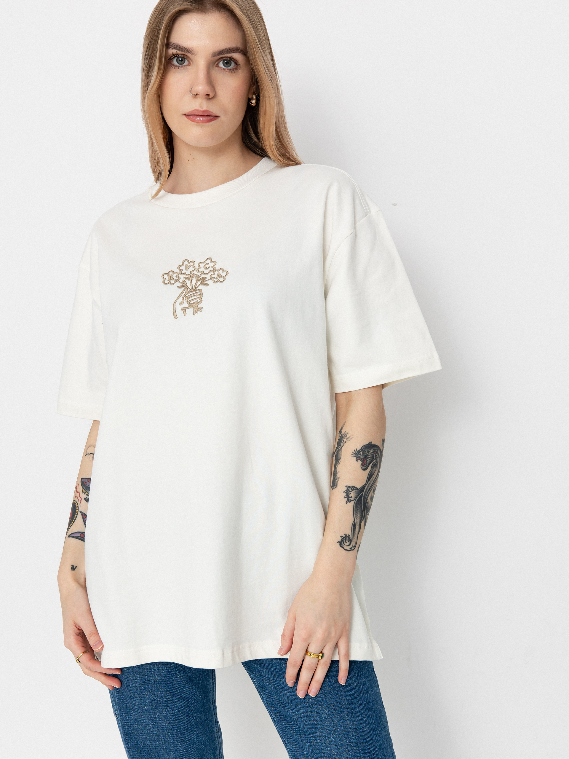 Тениска RVCA Thanks For Nothing (salt)