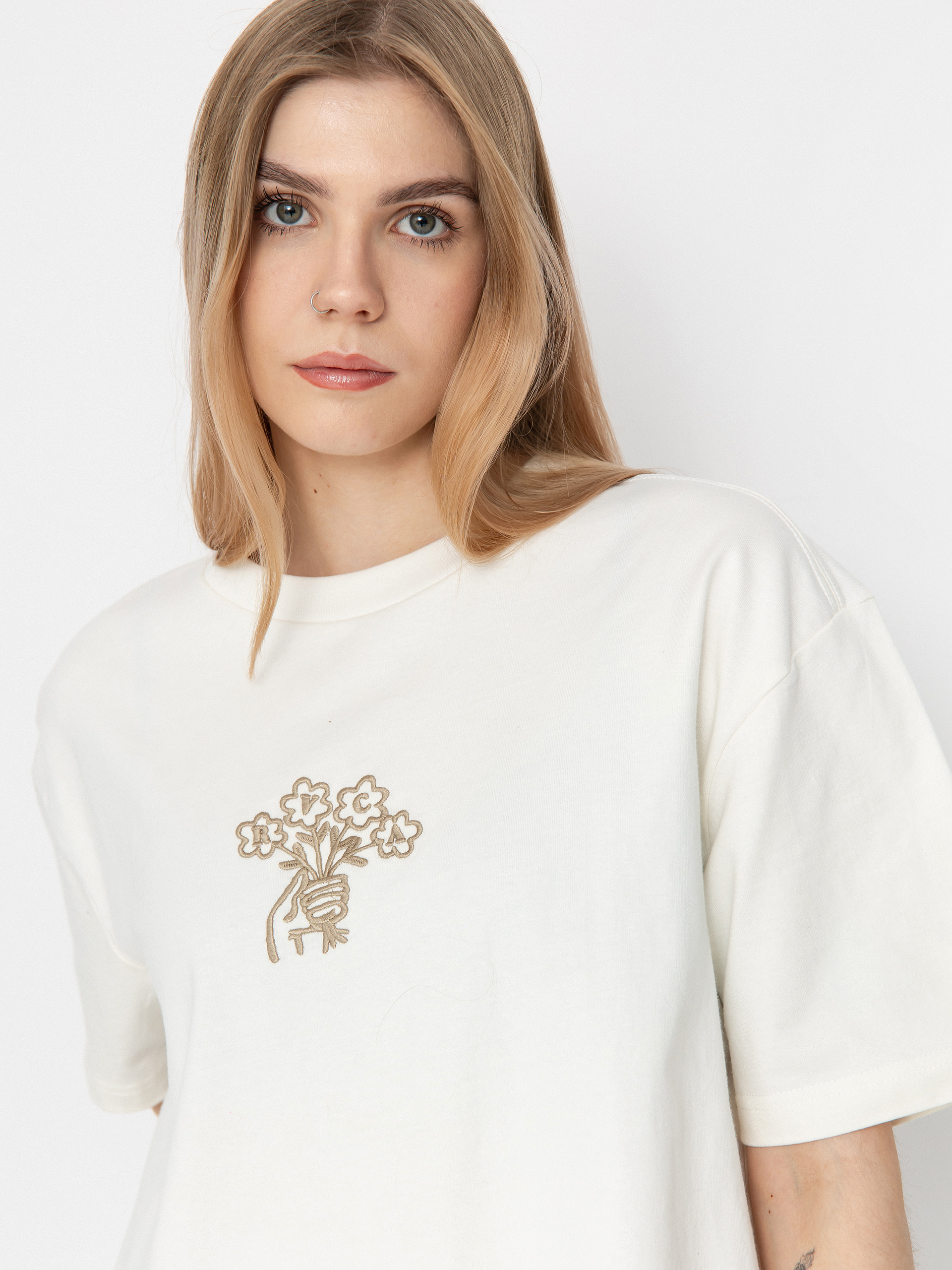 Тениска RVCA Thanks For Nothing (salt)