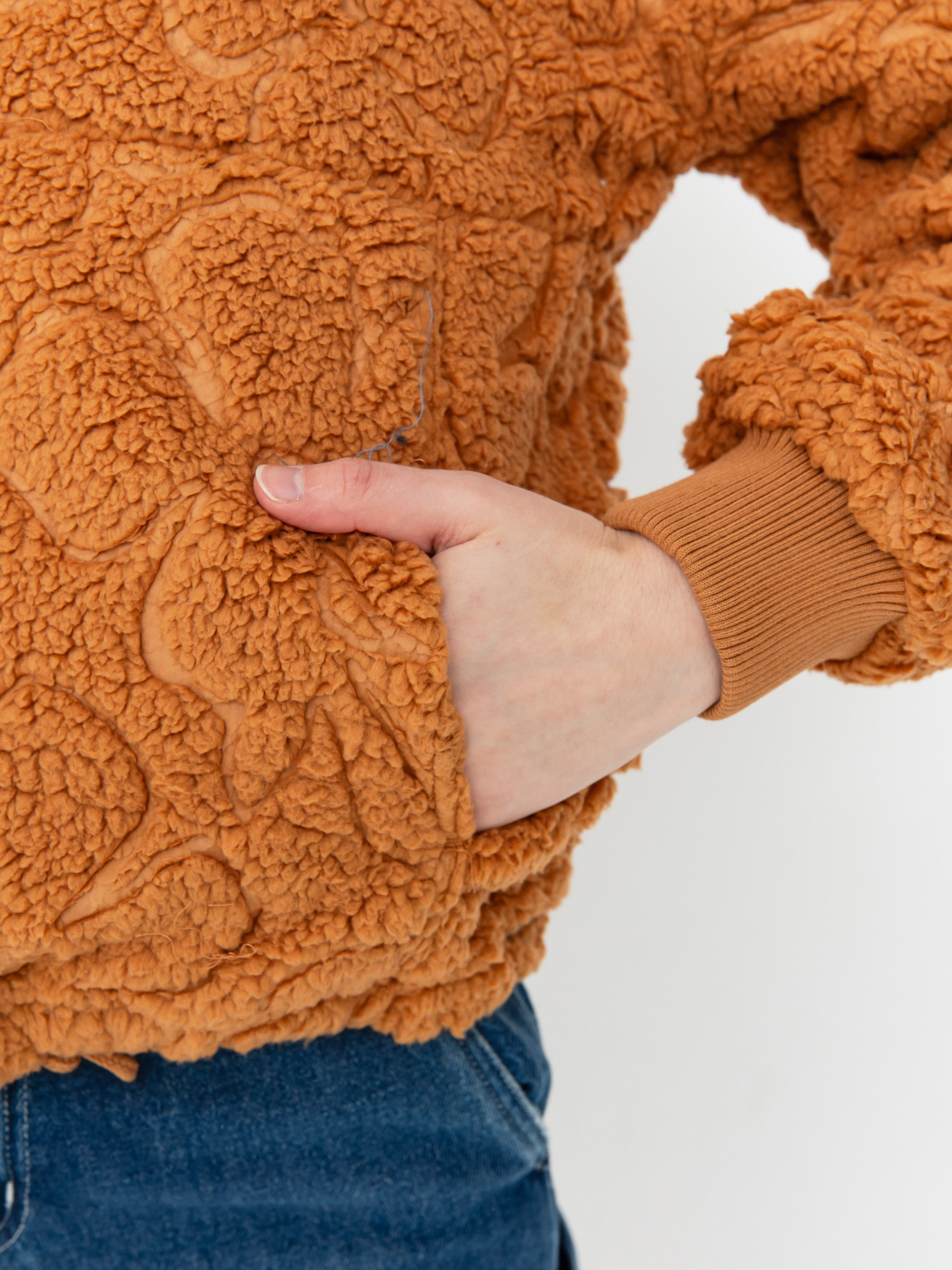 Дамски Поларени суитшърт Billabong Time Off (sandalwood)