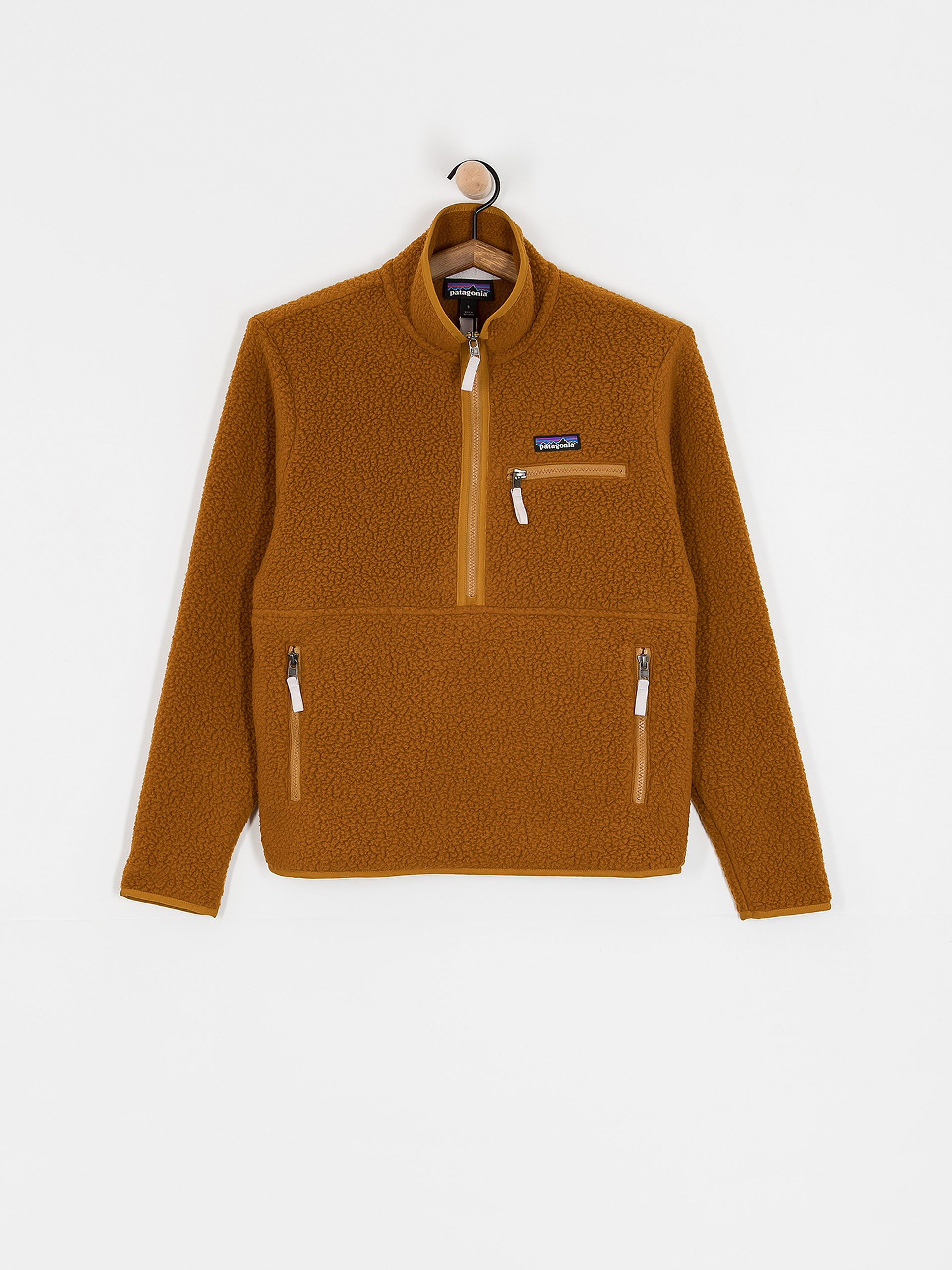 Поларени суитшърт Patagonia Retro Pile Marsupial Wmn (shelter brown)