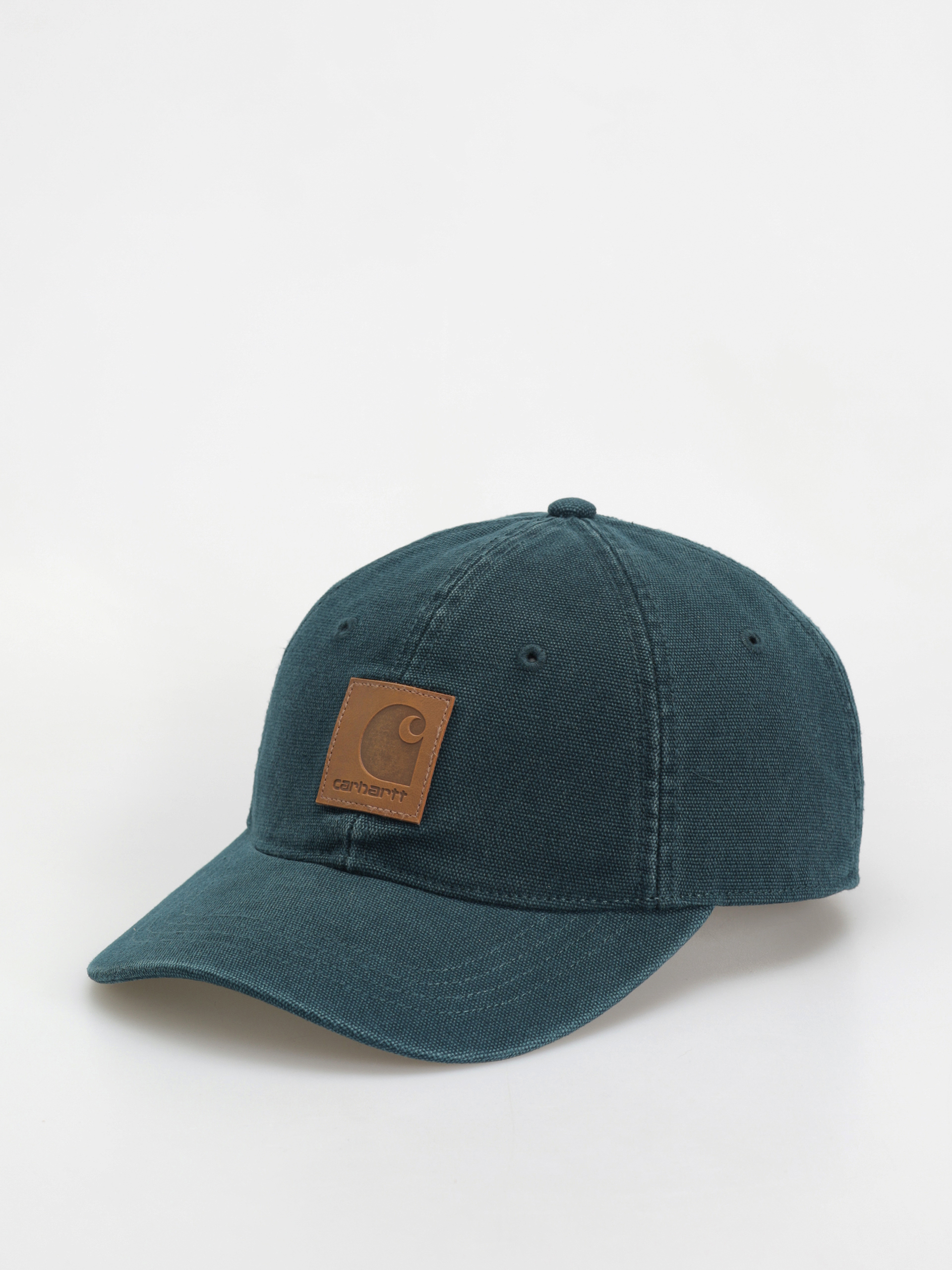 Шапка с козирка Carhartt WIP Canvas (deep lagoon/malachite)