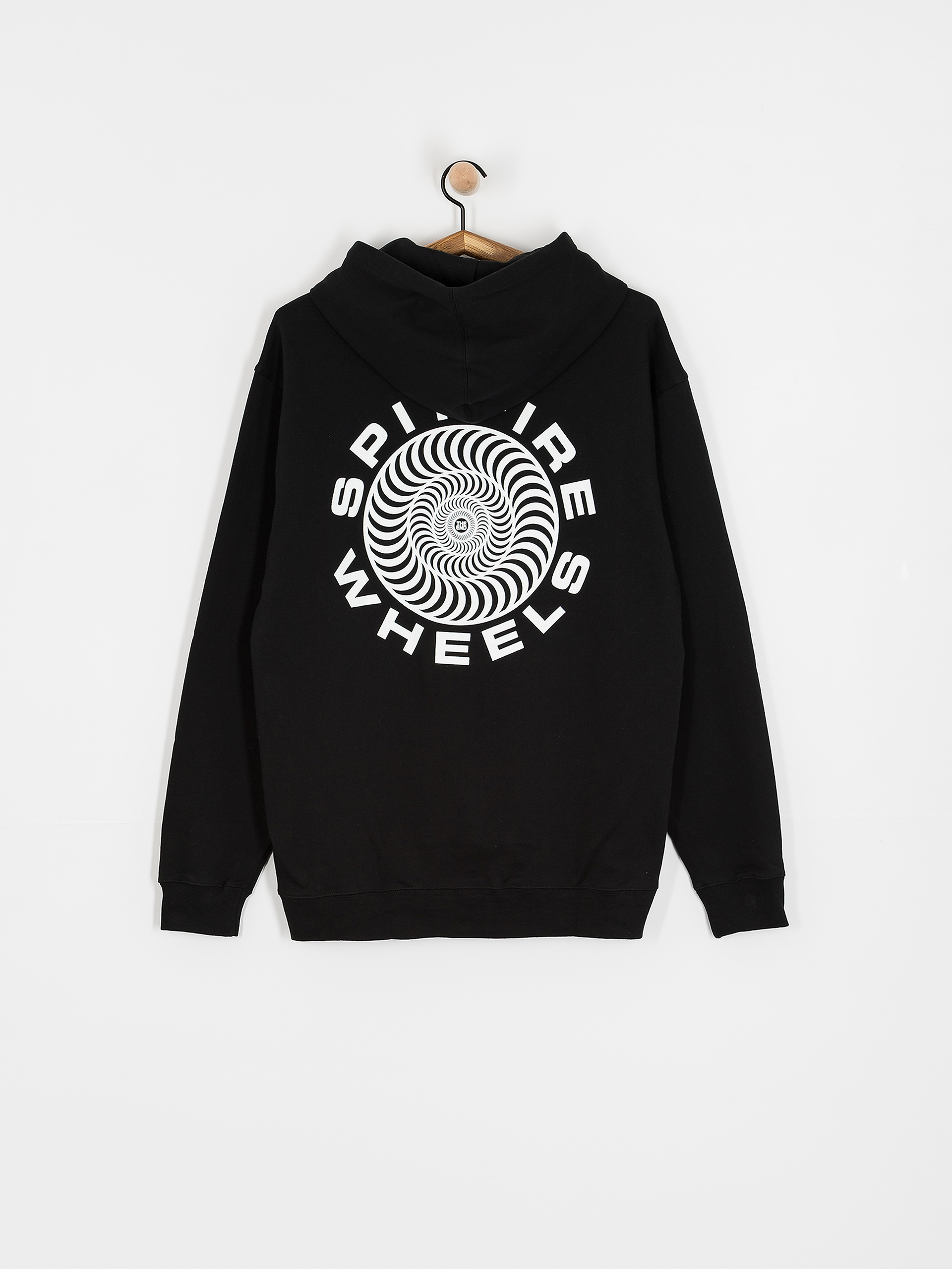 Суитшърт с качулка Spitfire Cls 87 Swirl HD (black/white)