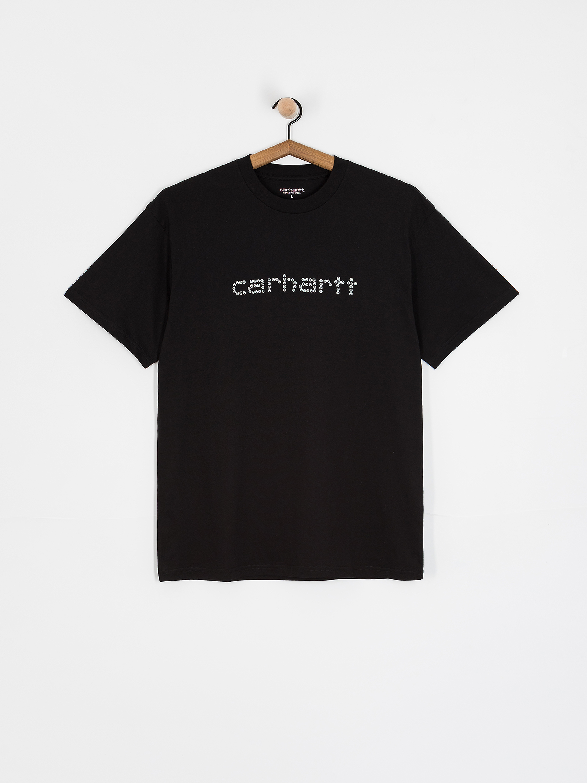 Тениска Carhartt WIP Rivet Script (black)