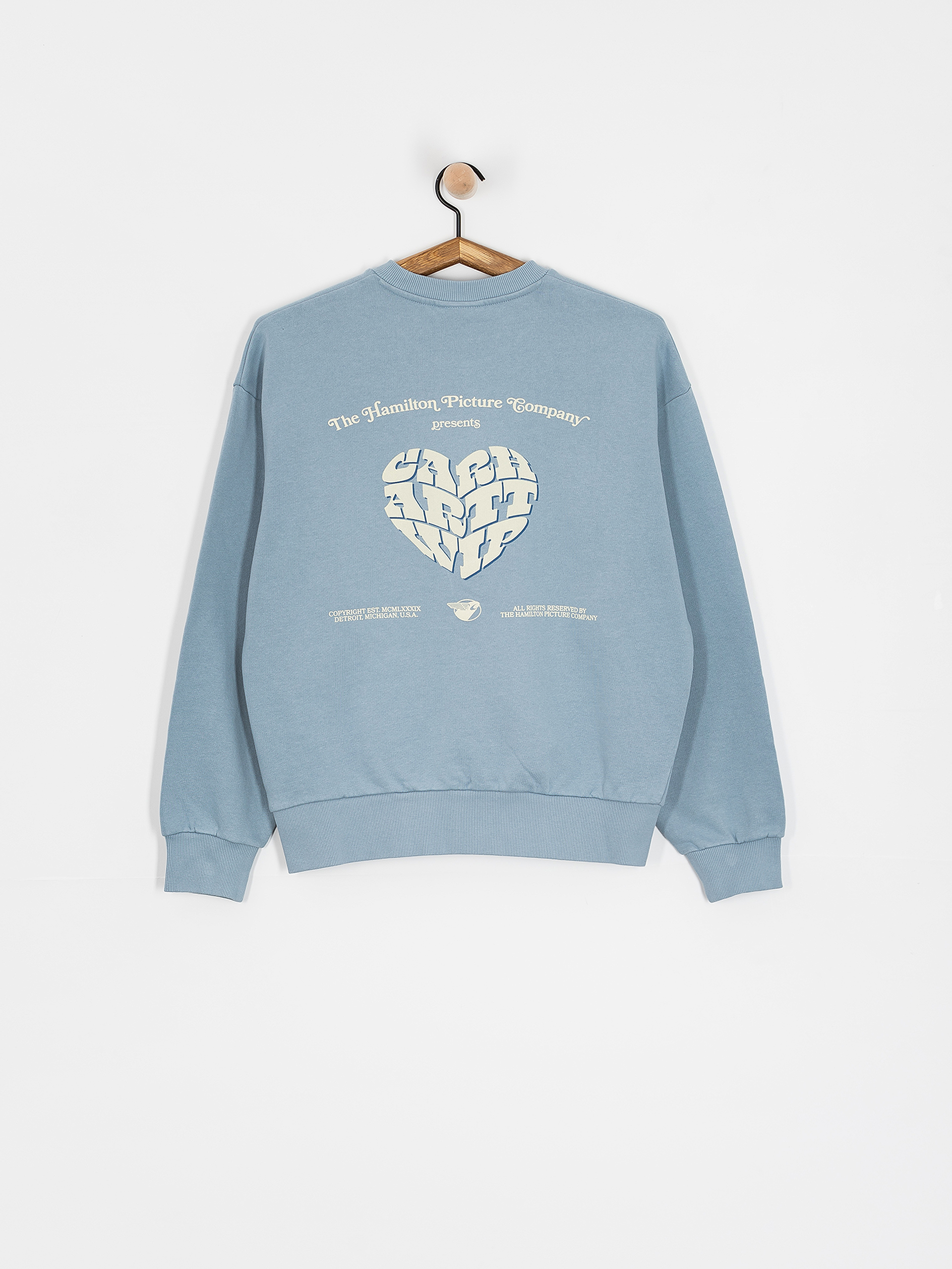 Суитшърт Carhartt WIP Productions Wmn (frosted blue)