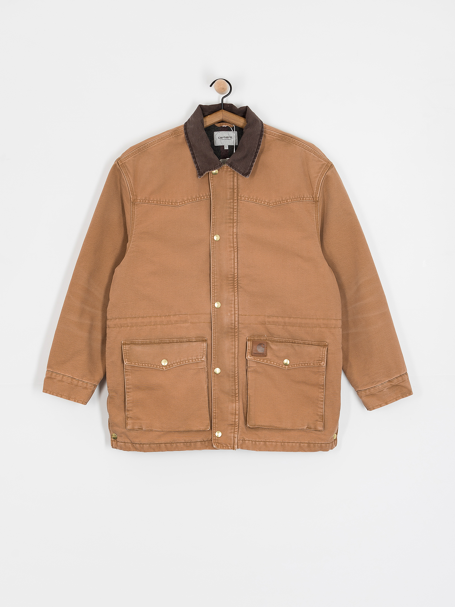 Яке Carhartt WIP OG Santa Fe Coat (hamilton brown/tobacco)