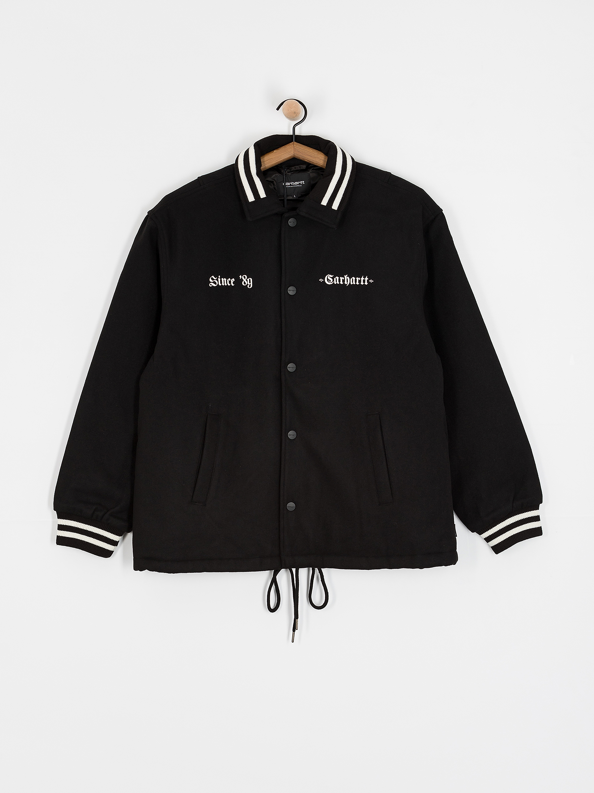 Яке Carhartt WIP Wool Coach (black/wax)