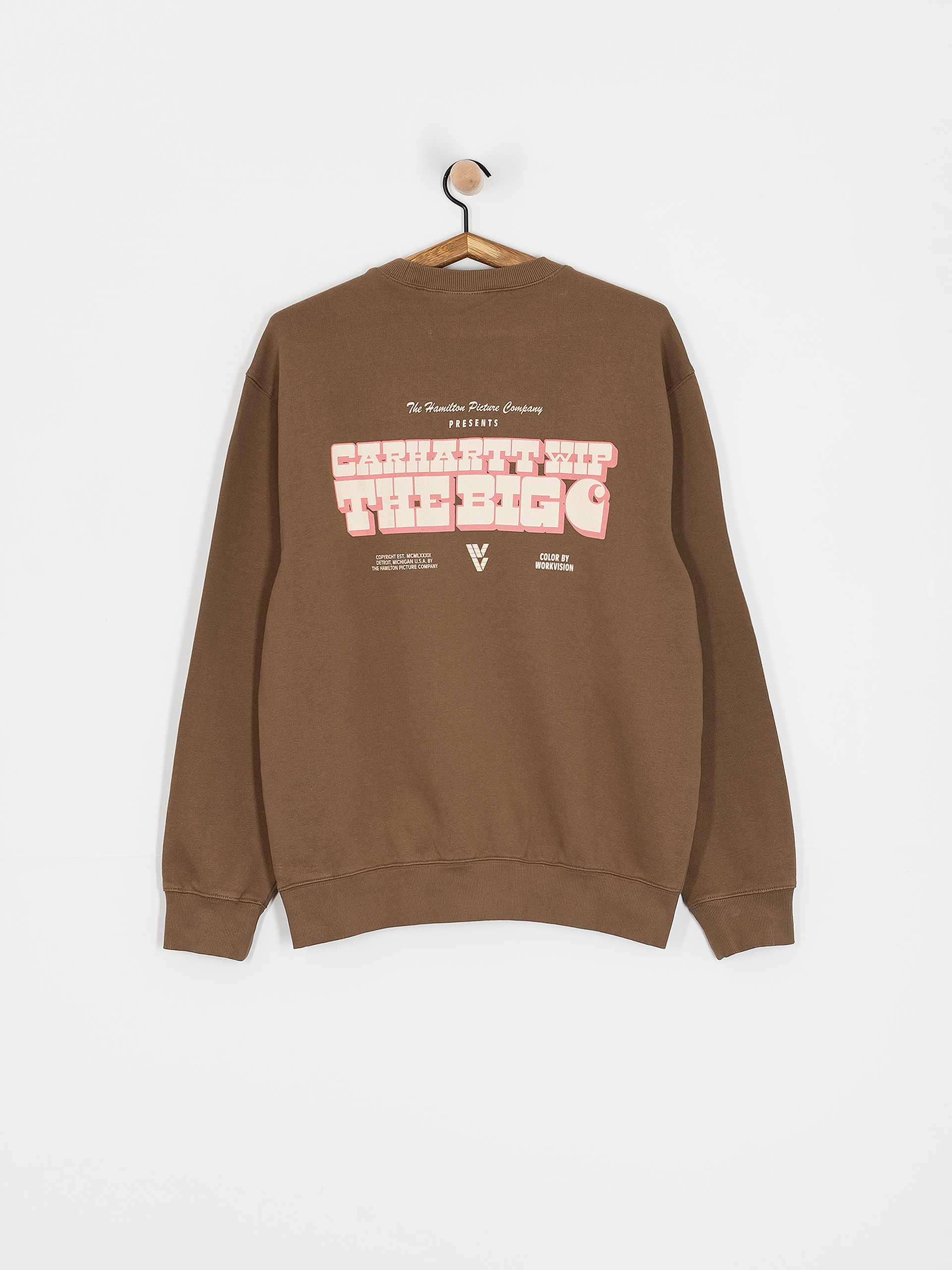 Суитшърт Carhartt WIP Greatest Flicks (coconut)