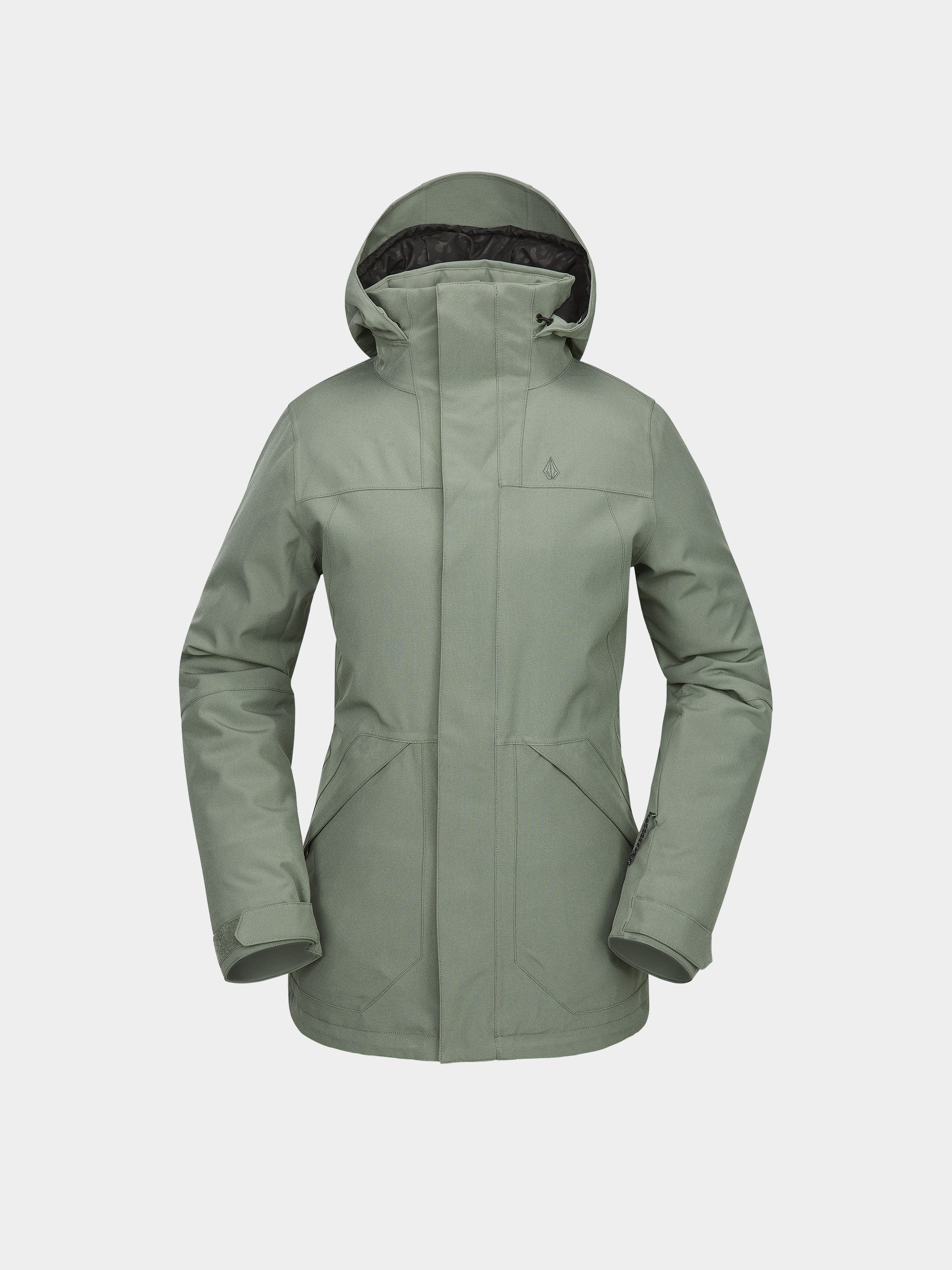 Сноуборд яке Volcom Shelter 3D Stretch Wmn (lichen green)