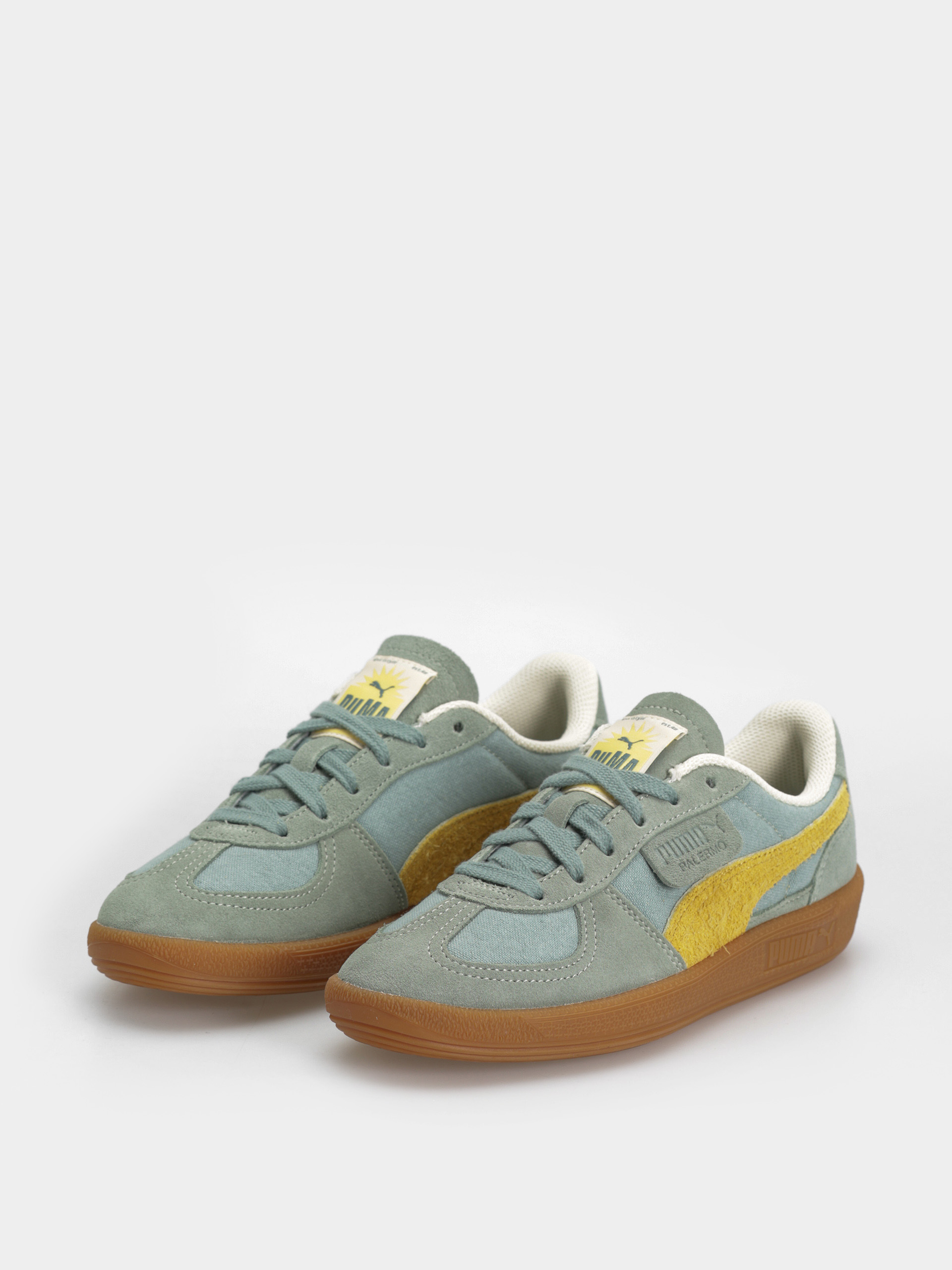 Обувки Puma Palermo Weathered (green moon sunny yellow)