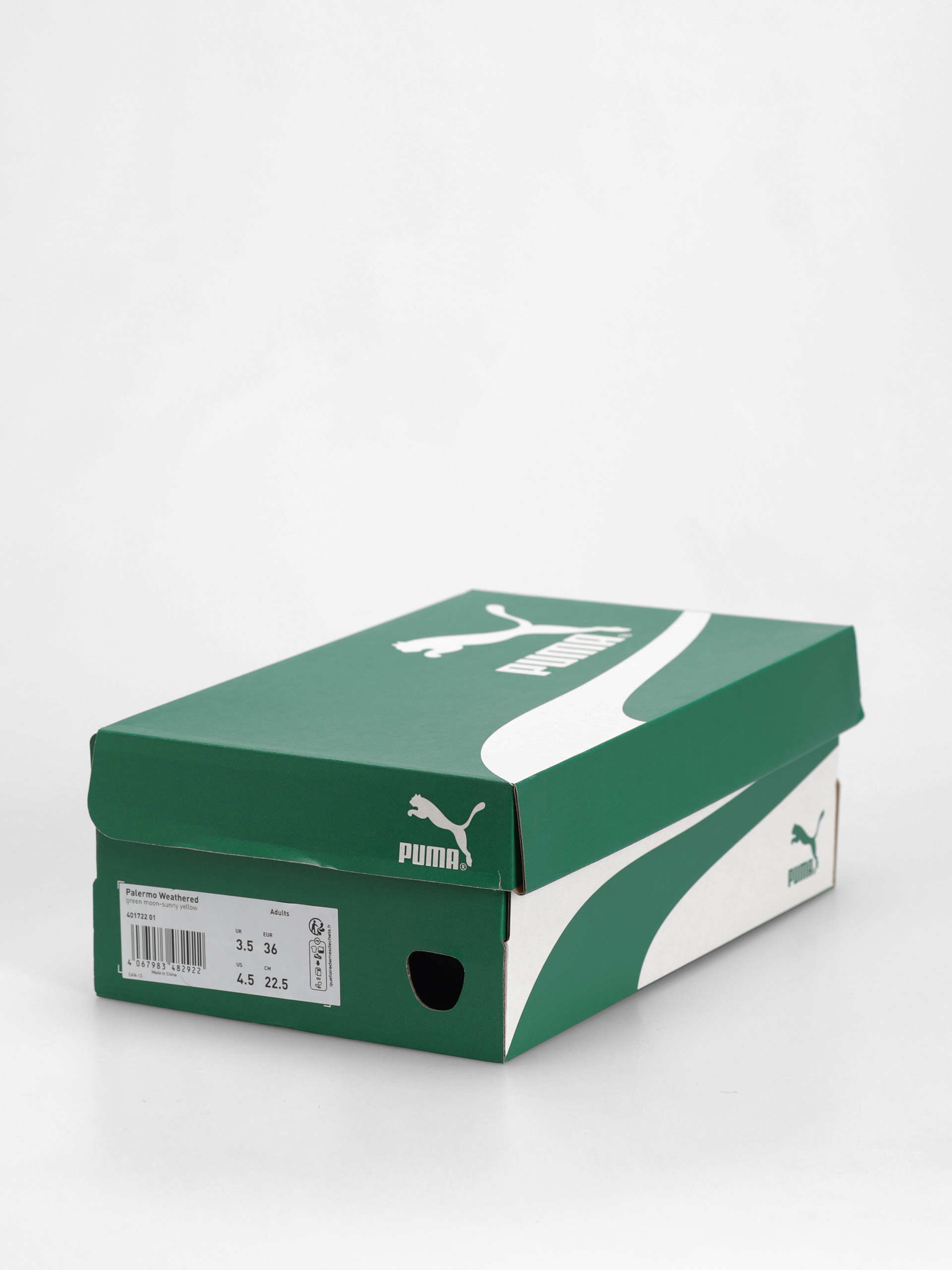 Обувки Puma Palermo Weathered (green moon sunny yellow)