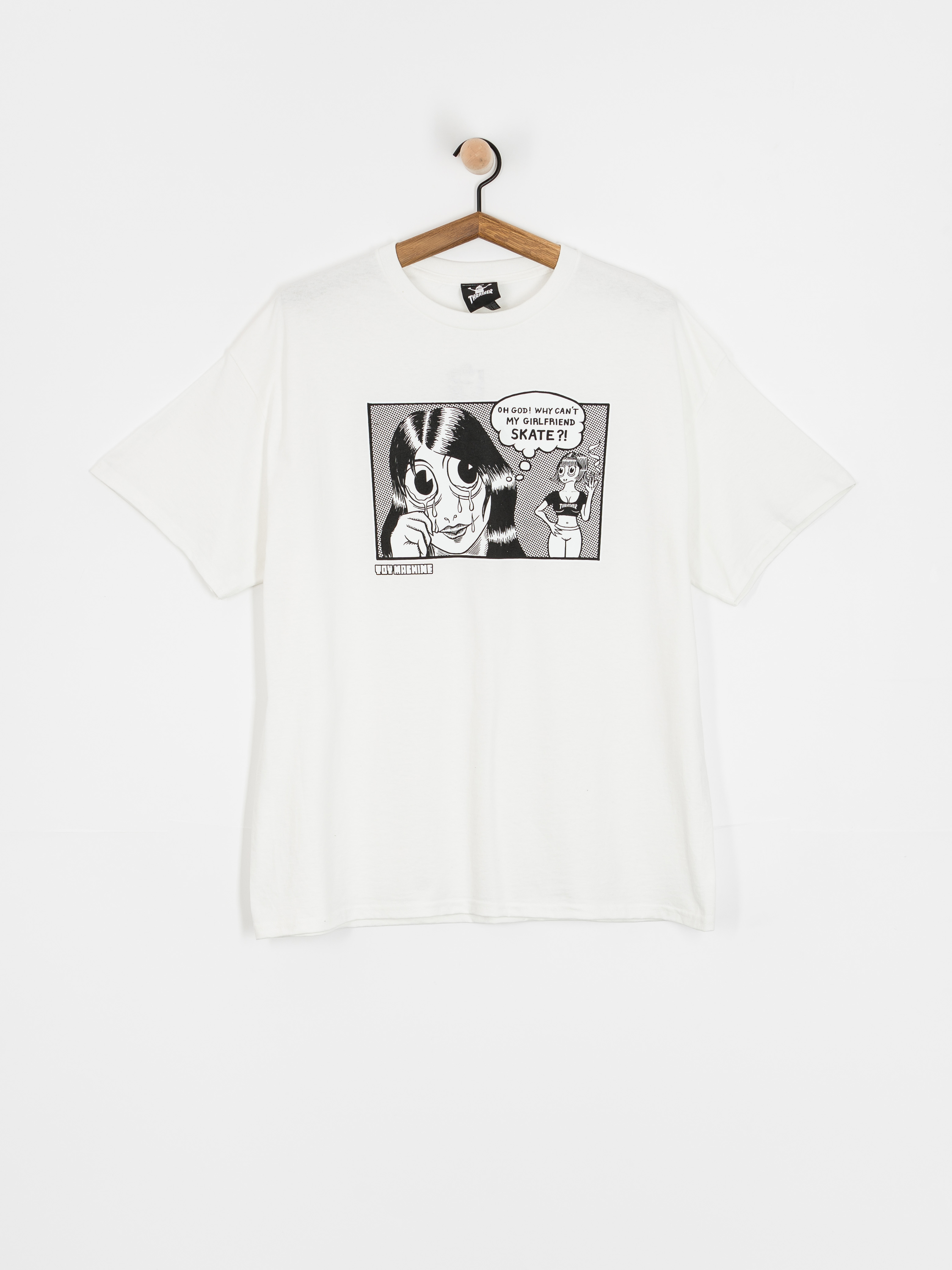 Тениска Thrasher X Toy Machine Girlfriend (white)