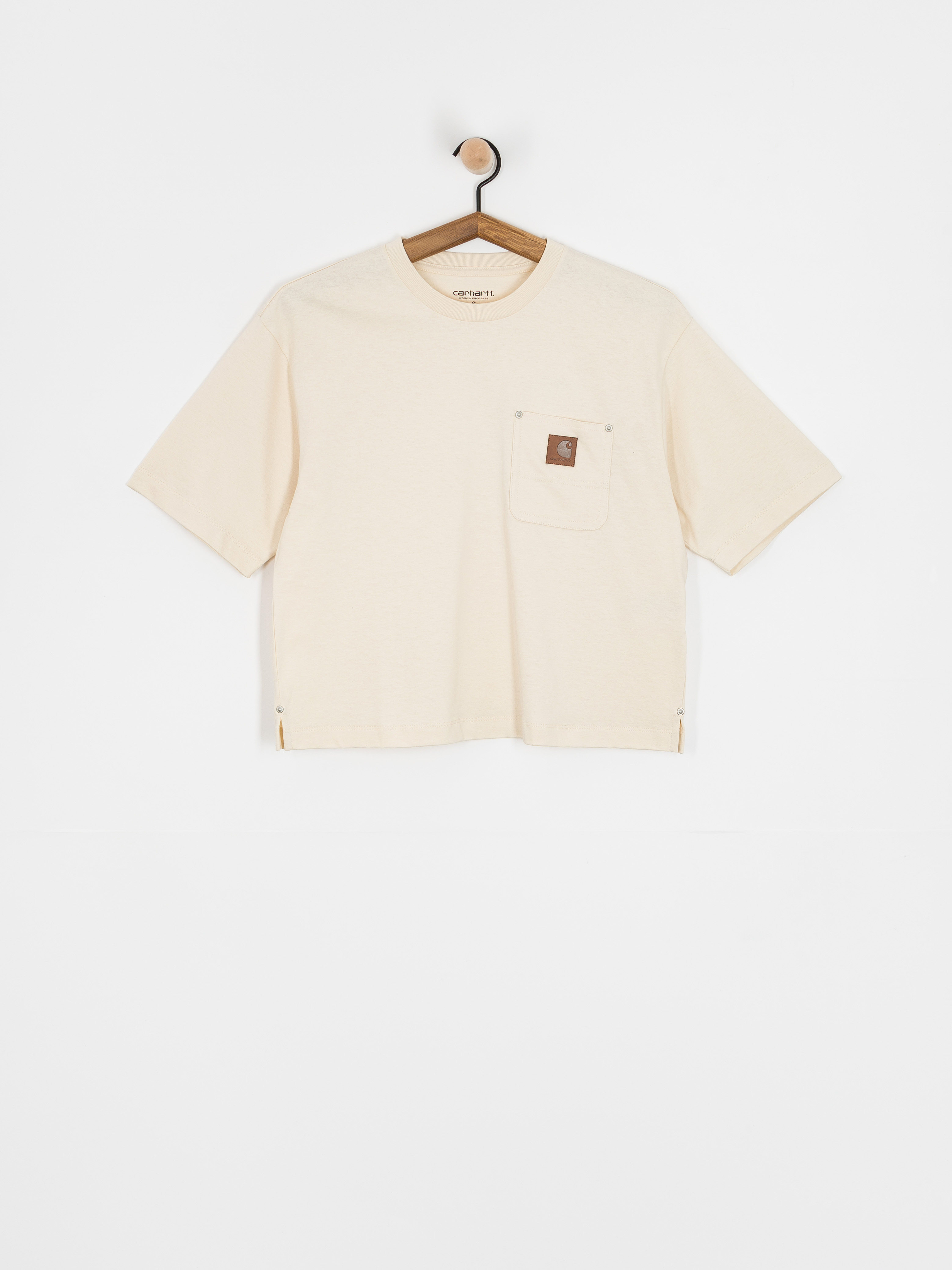 Тениска Carhartt WIP Eldon Wmn (natural)