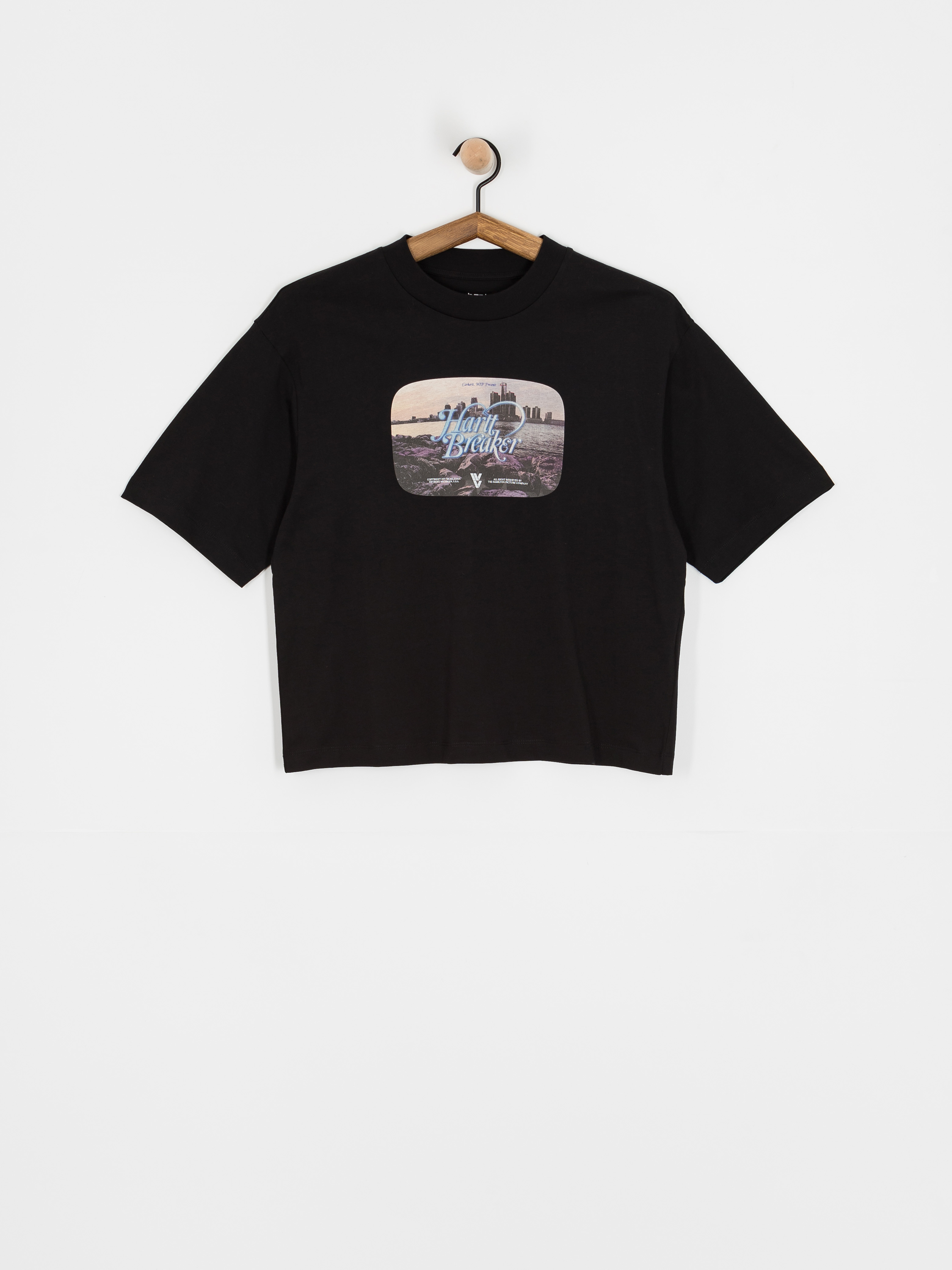 Тениска Carhartt WIP Greatest Flicks Wmn (black)