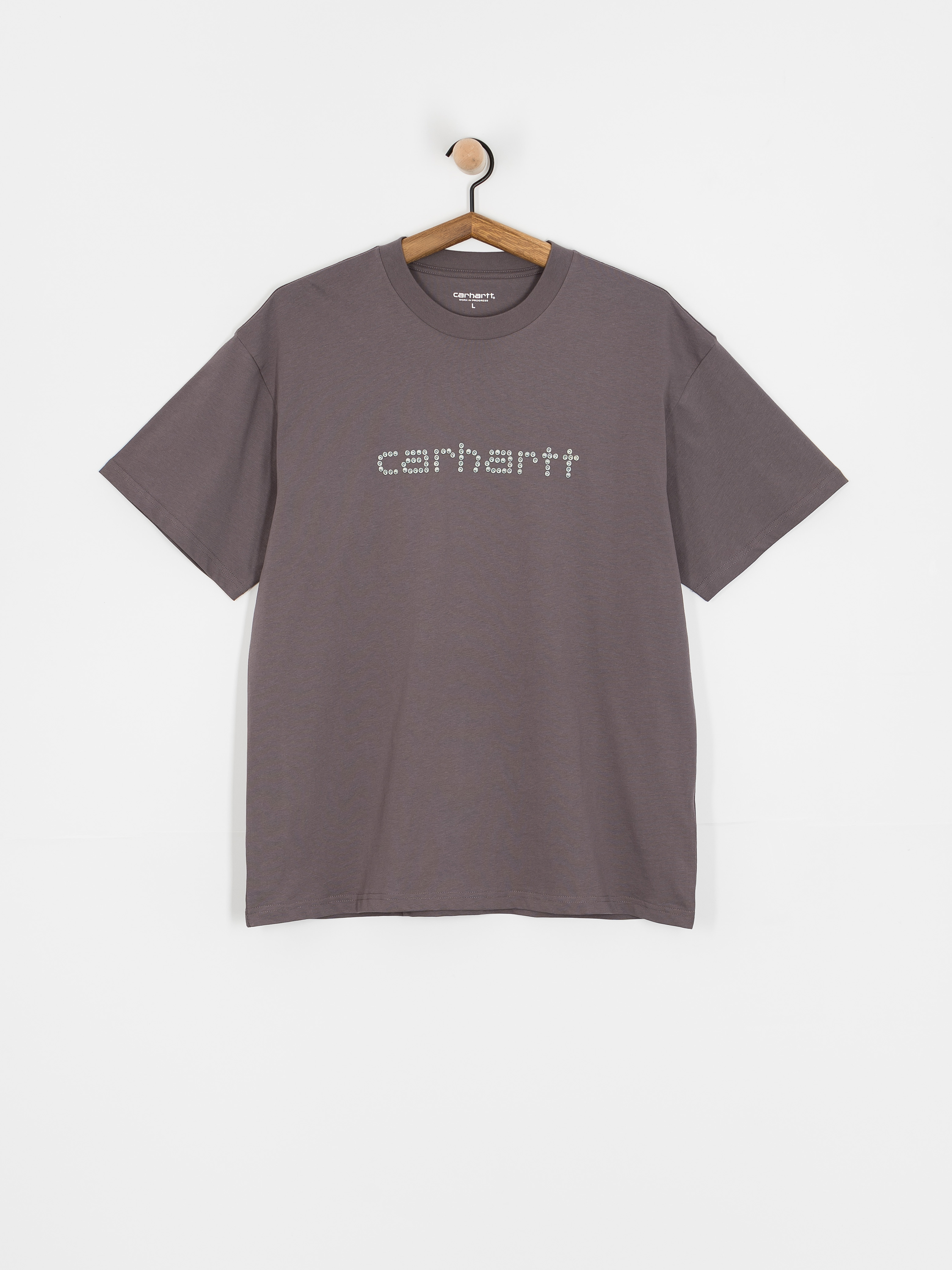 Тениска Carhartt WIP Rivet Script (manta)