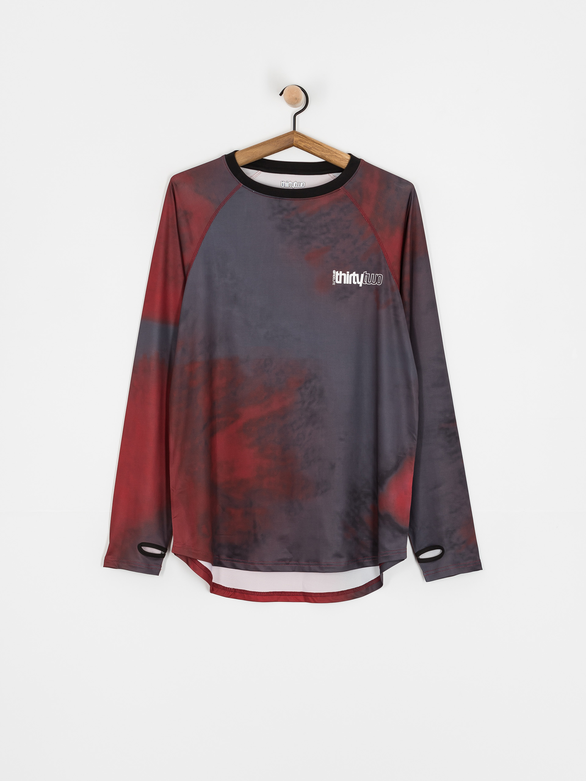 Бельо ThirtyTwo Ridelite Ls Shirt (black/red)