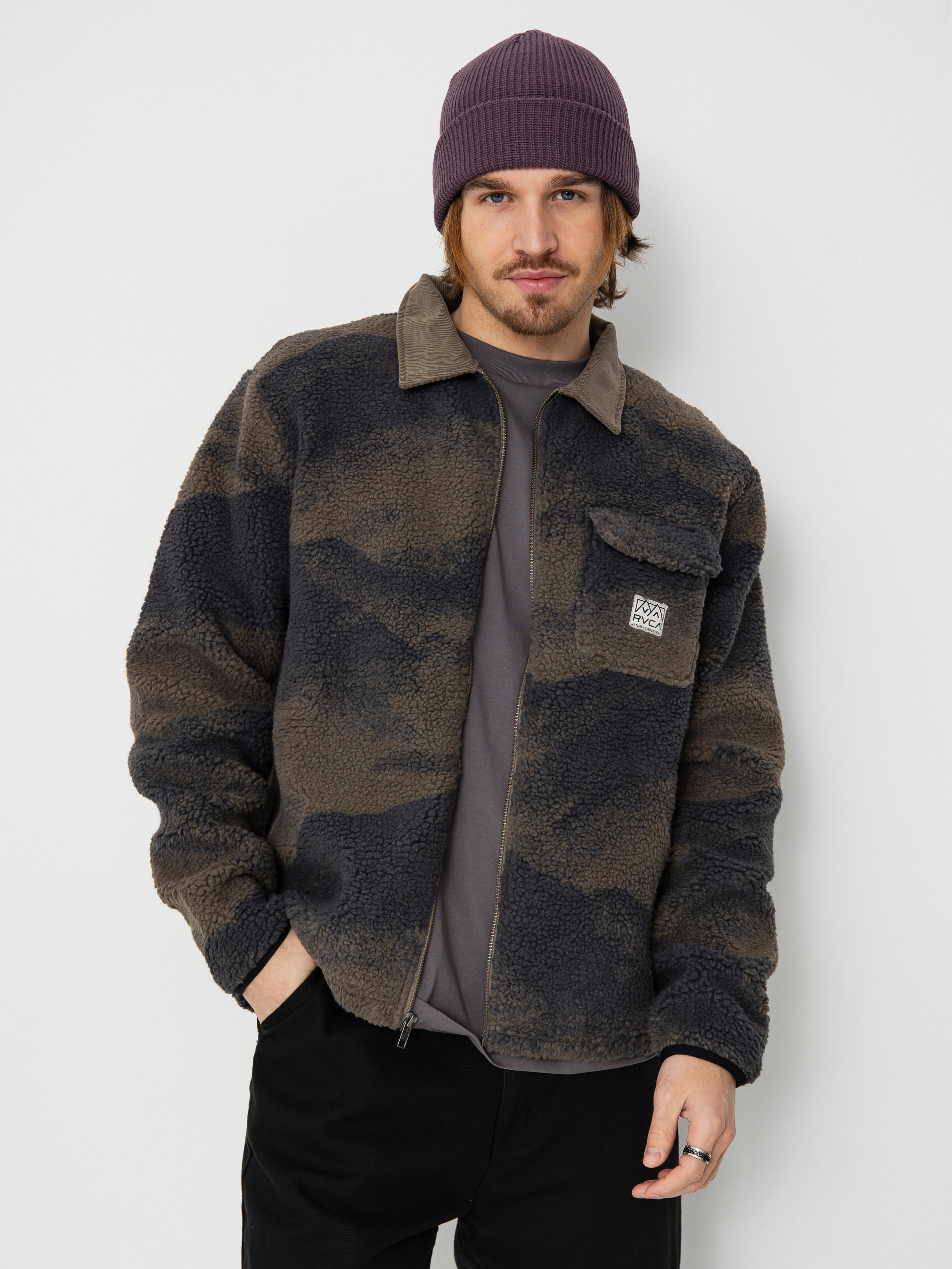 Яке RVCA Walker Sherpa (blue haze)