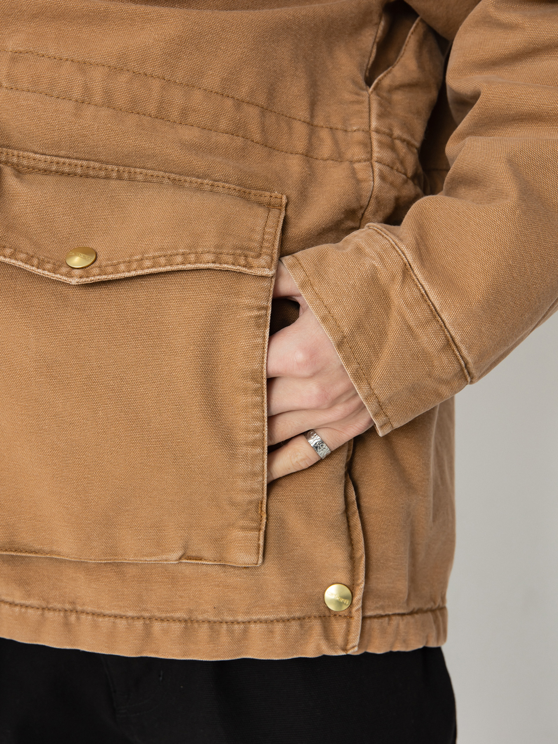 Яке Carhartt WIP OG Santa Fe Coat (hamilton brown/tobacco)