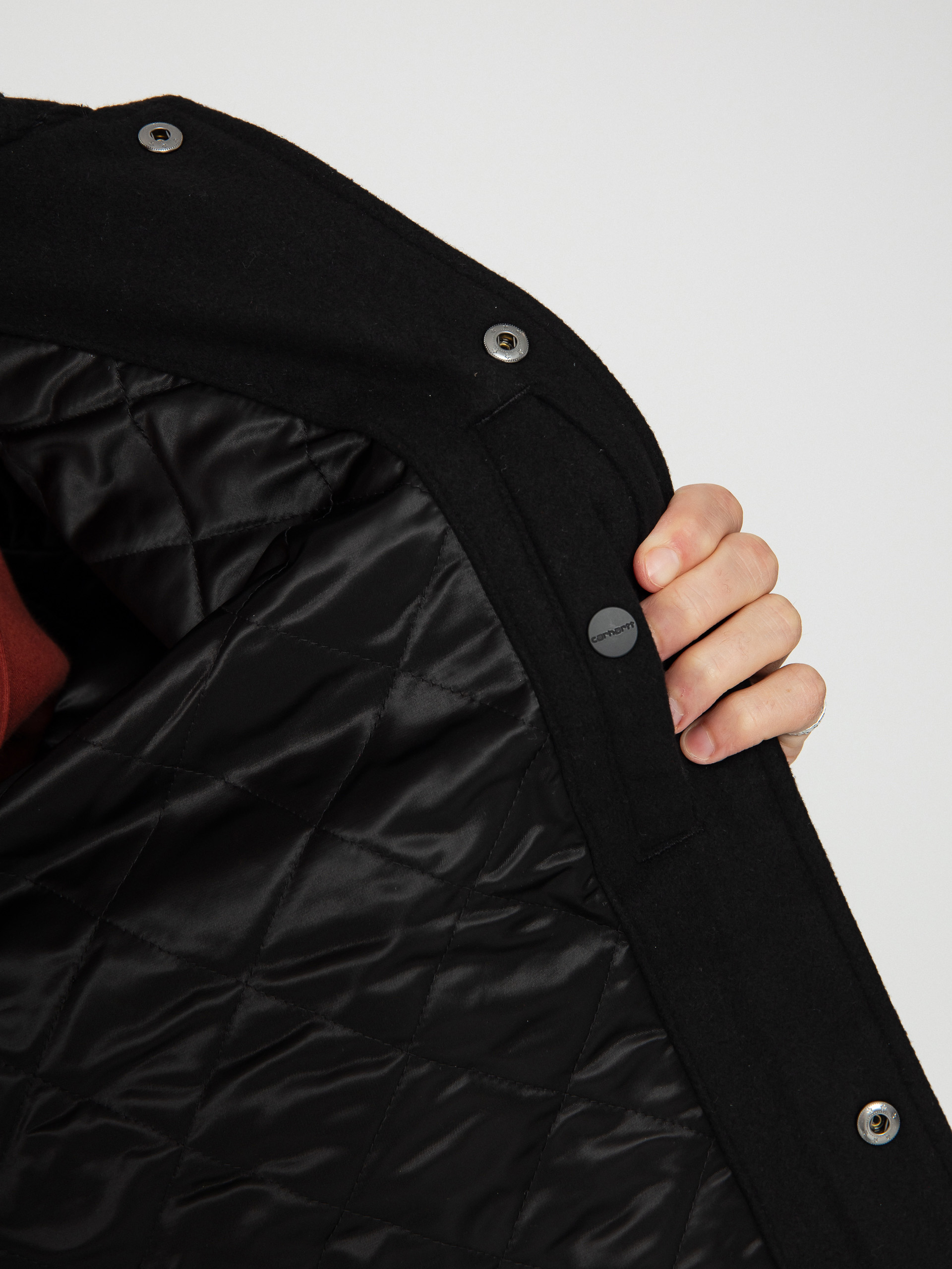 Яке Carhartt WIP Wool Coach (black/wax)