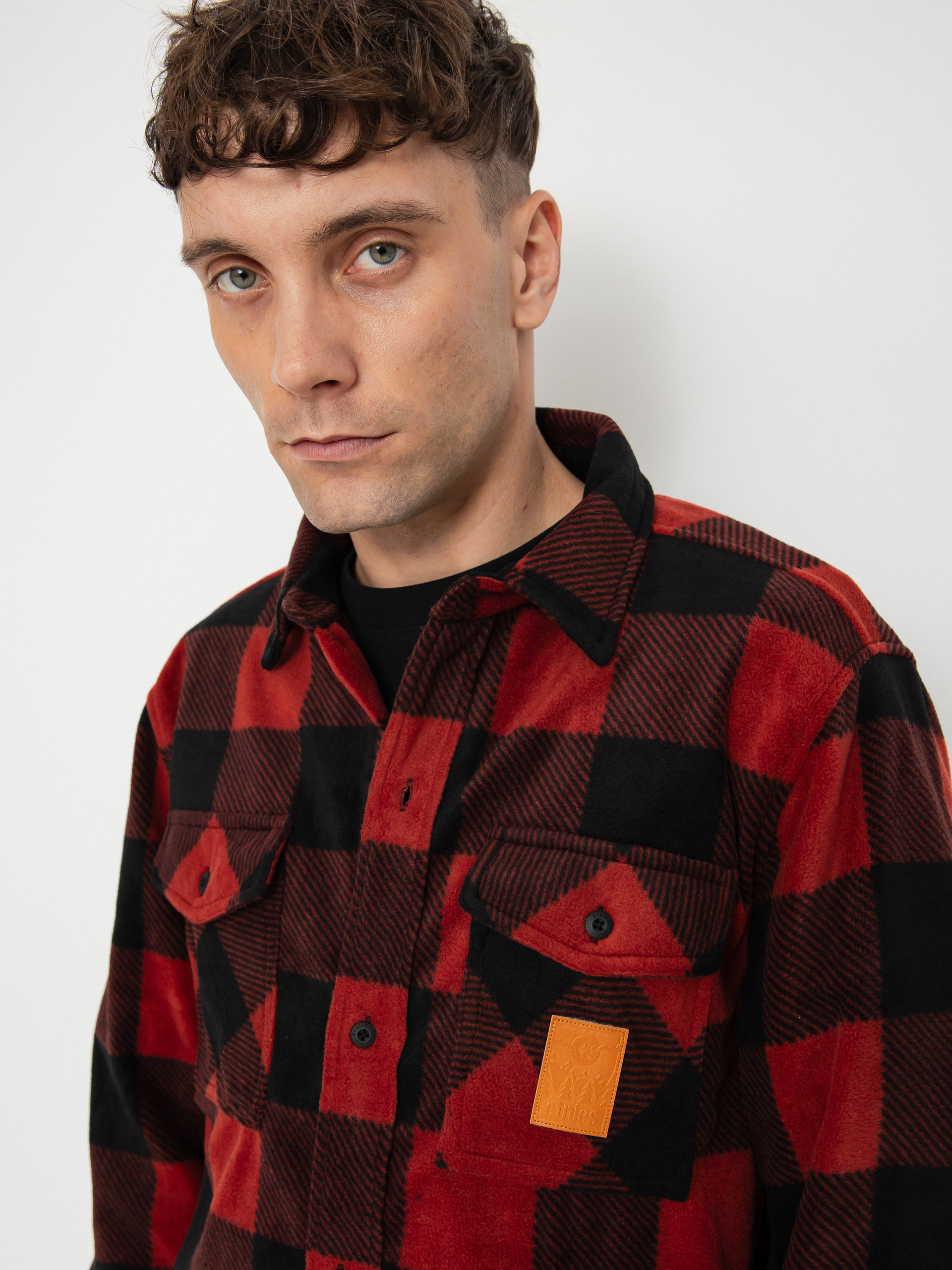 Мъжки Термо суитшърт Etnies Woodsman HD (brick)