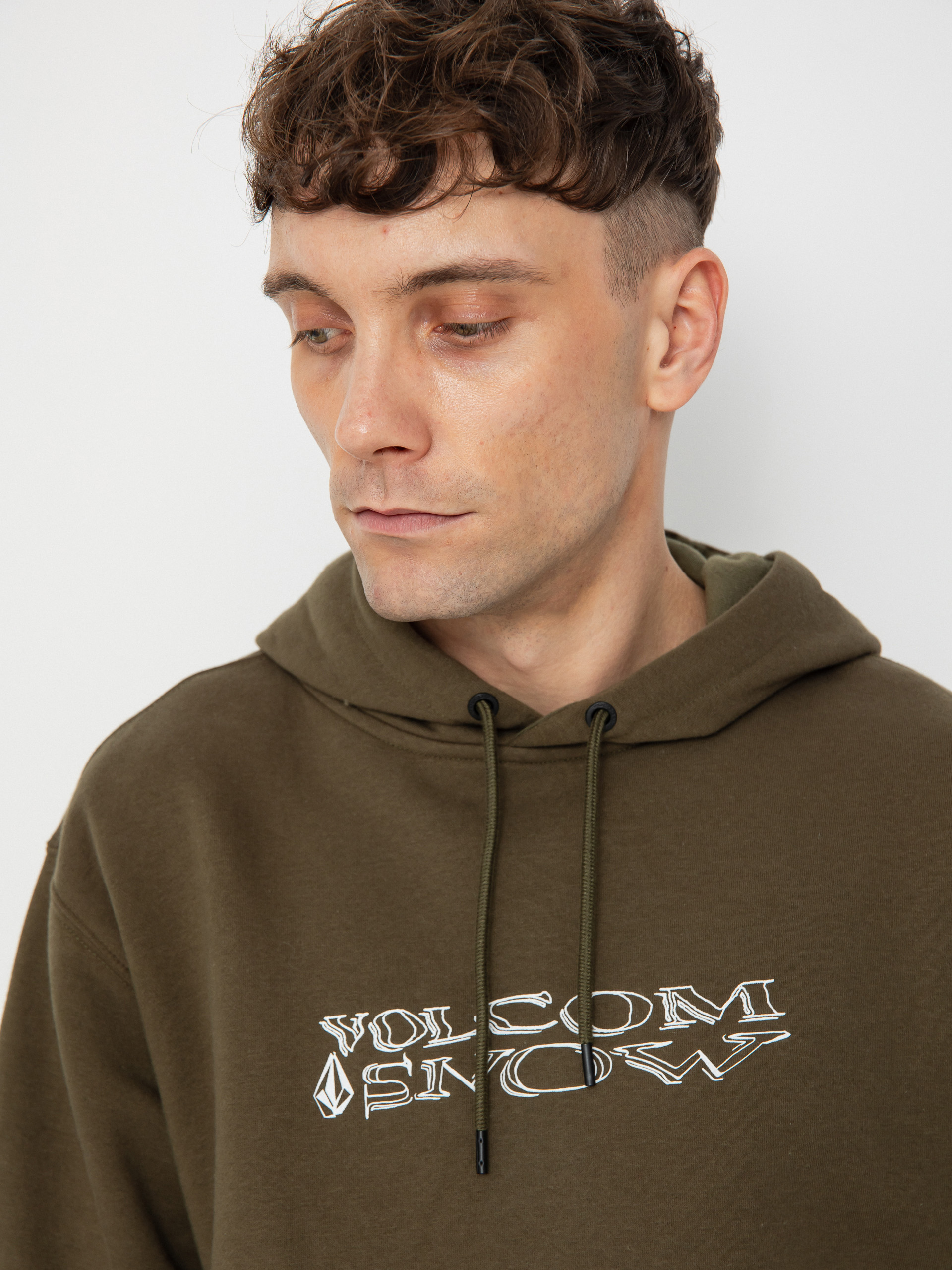 Мъжки Термо суитшърт Volcom Essential HD (ivy)