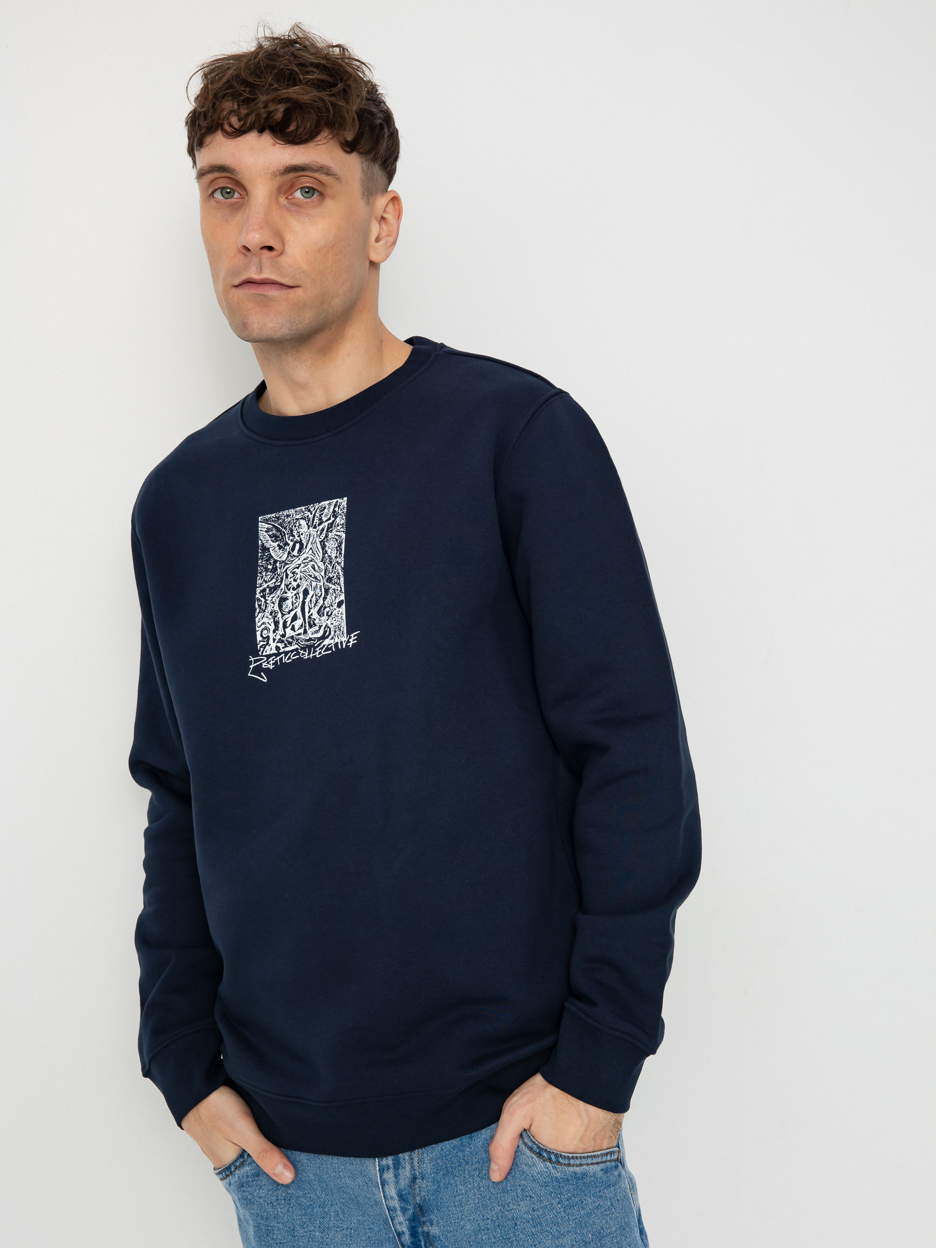 u0421u0443u0438u0442u0448u044au0440u0442 Poetic Collective Angel Crewneck (navy)