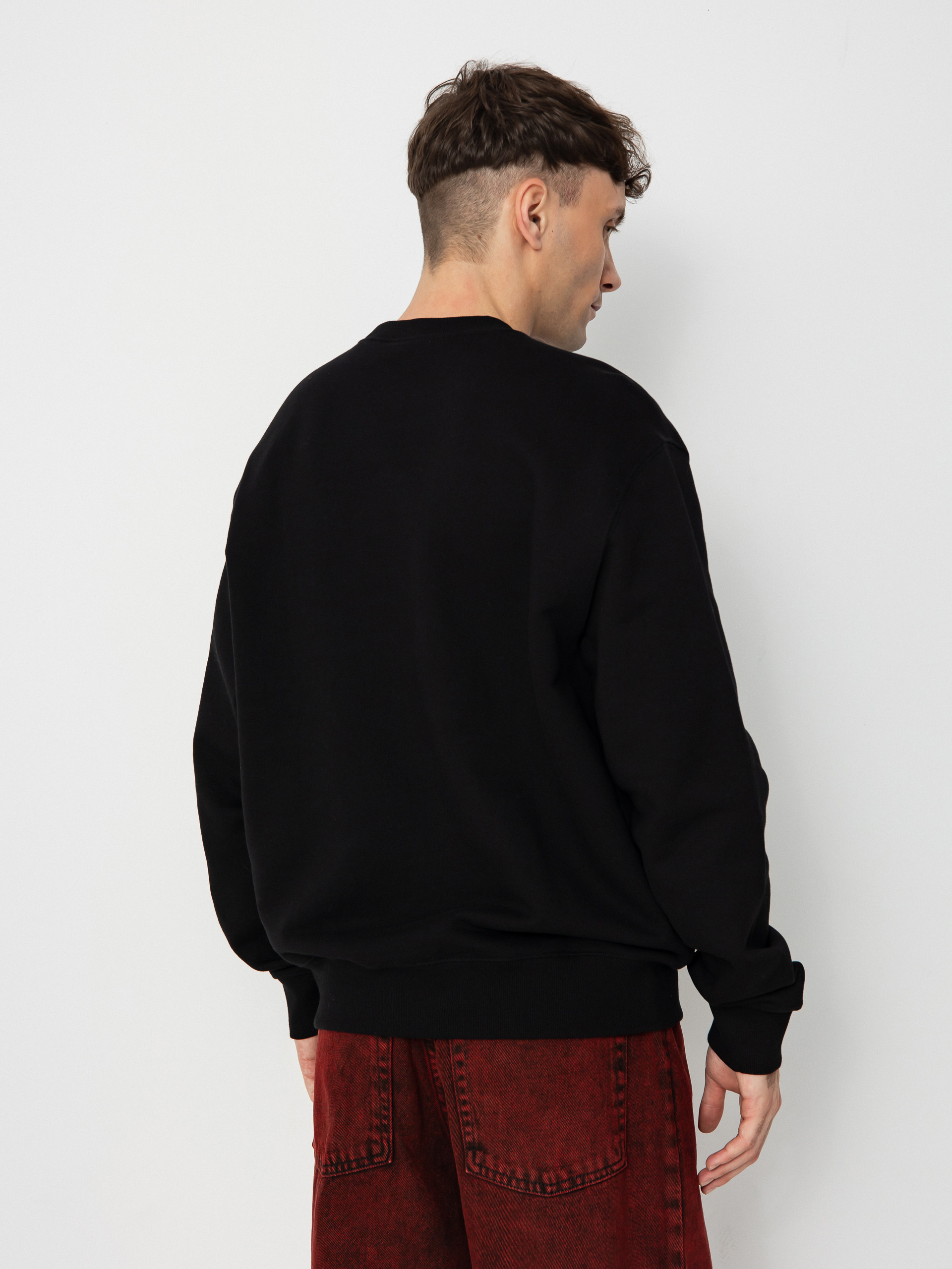 Суитшърт Carhartt WIP Rivet Script (black)