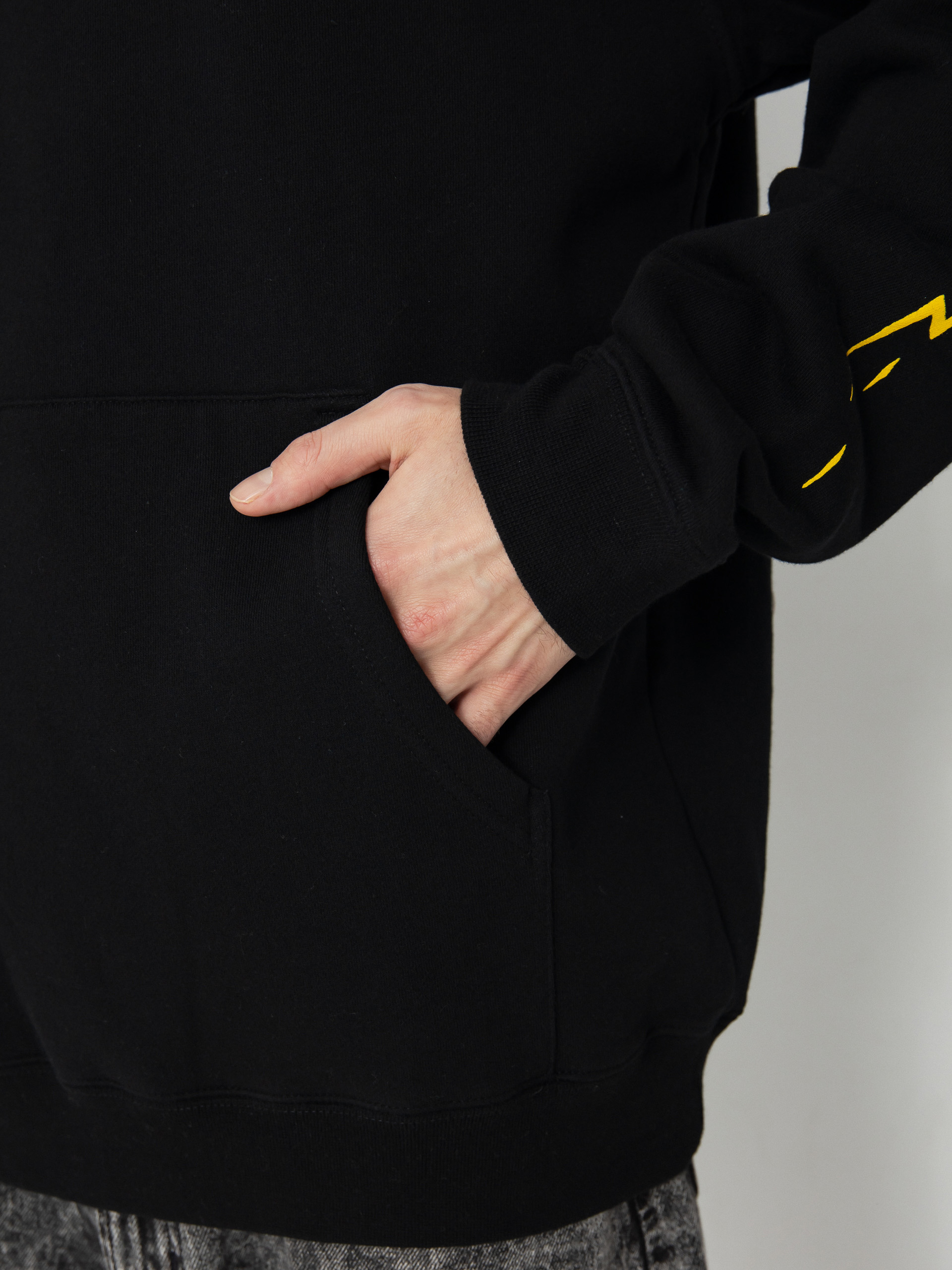 Суитшърт с качулка Antihero Super Power 18 HD (black)