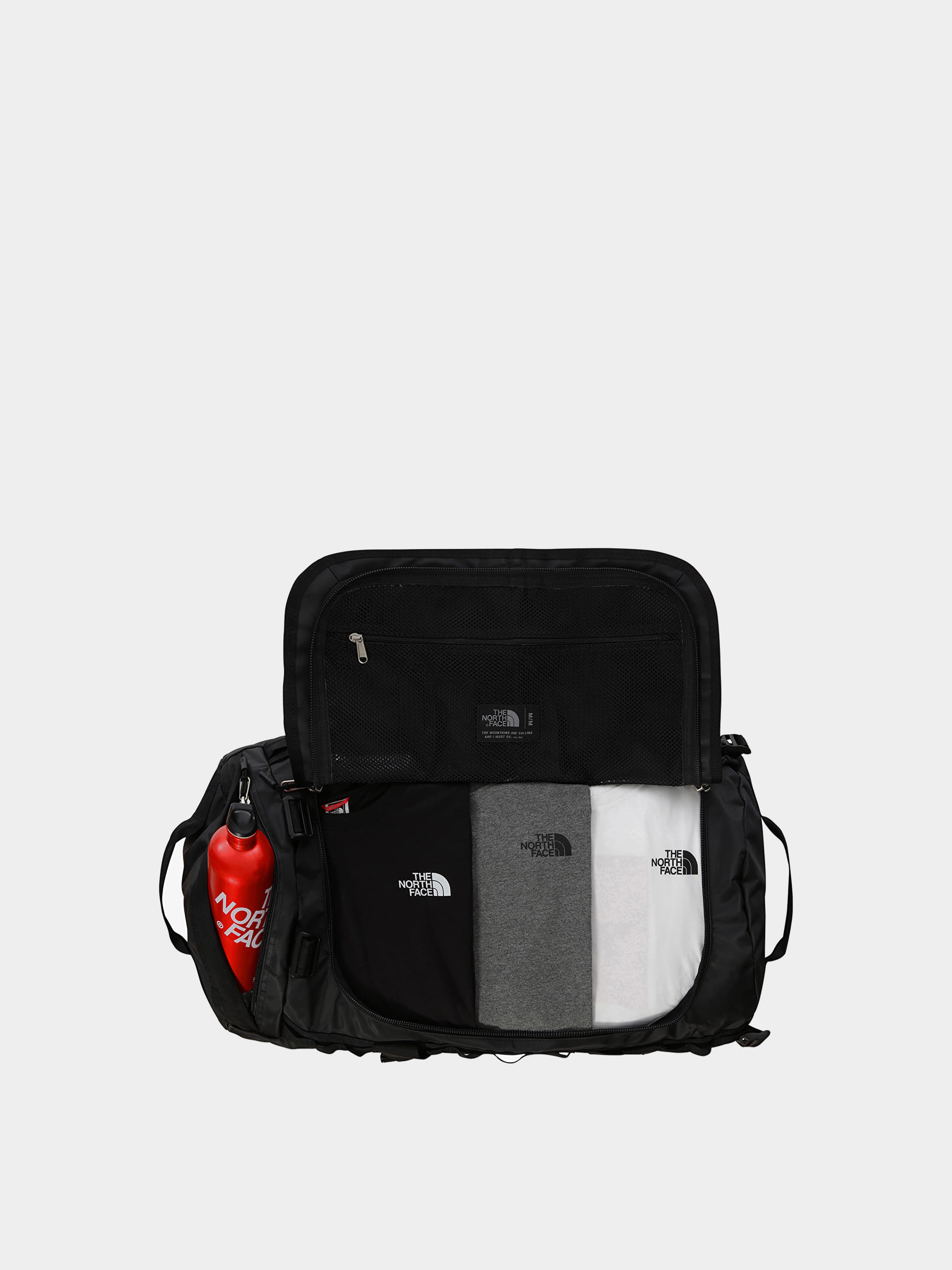 Чанта The North Face Base Camp Duffel M (tnf black tnf white npf)
