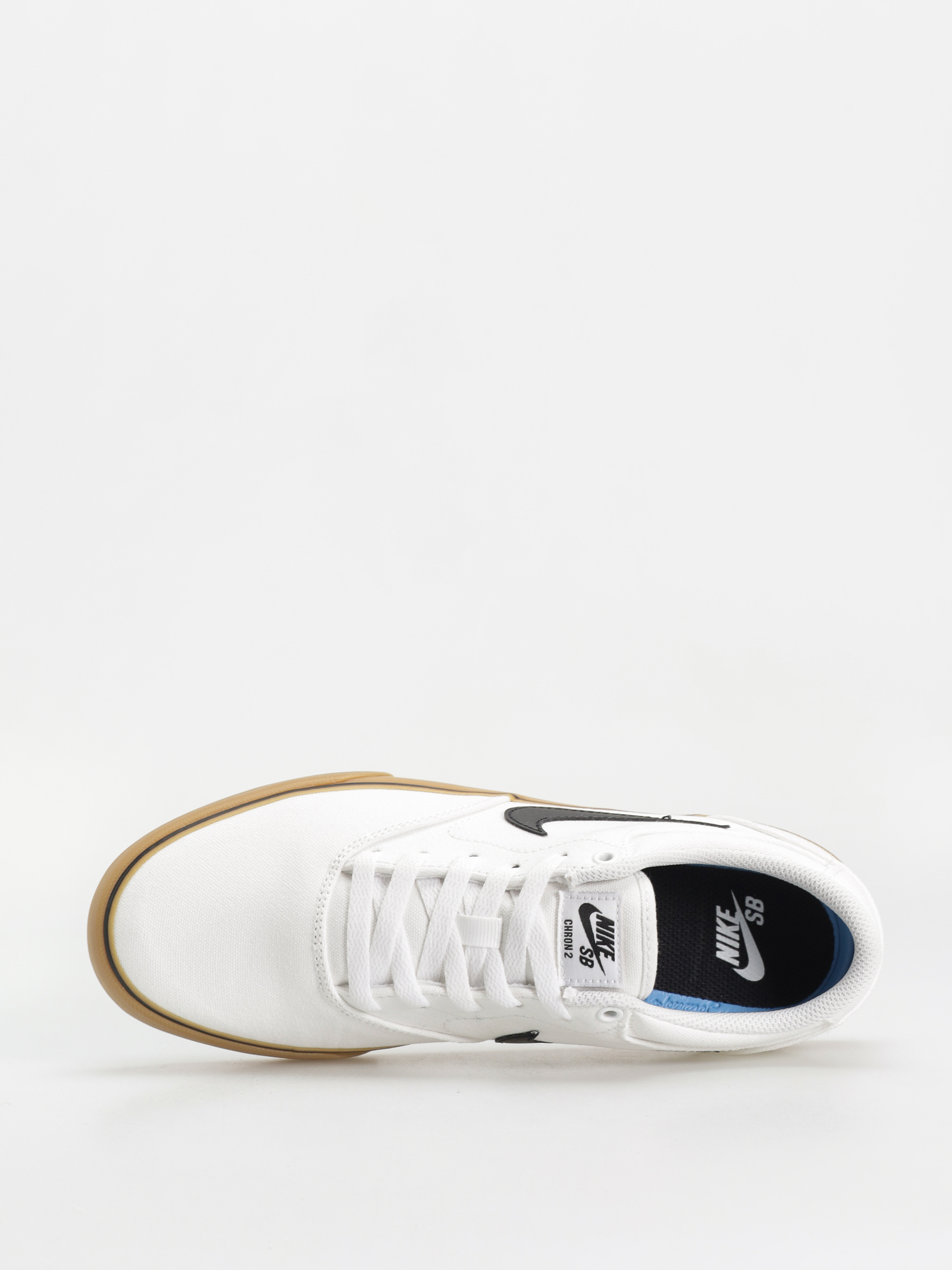 Обувки Nike SB Chron 2 Canvas (white/black white gum light brown)
