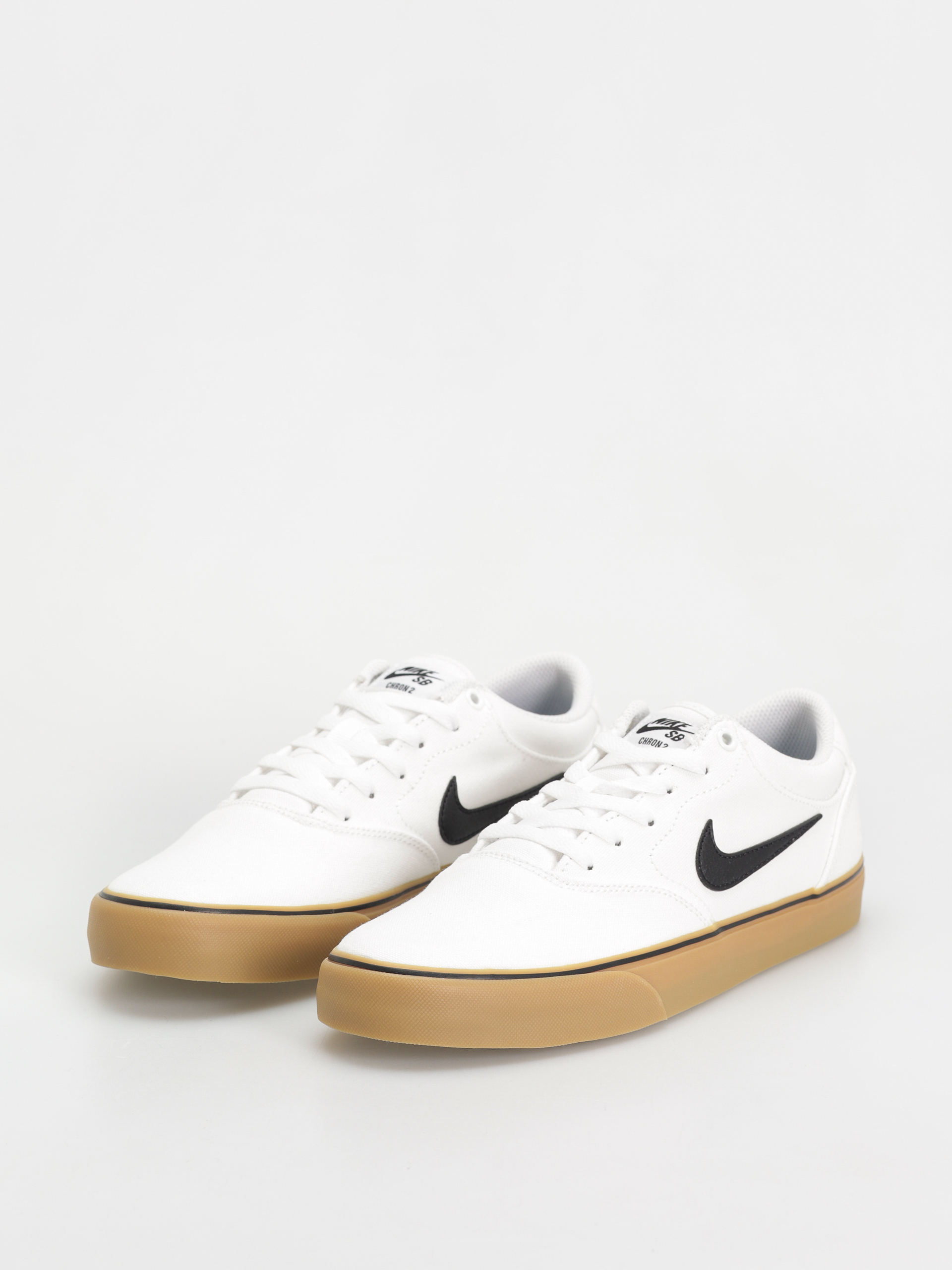 Обувки Nike SB Chron 2 Canvas (white/black white gum light brown)